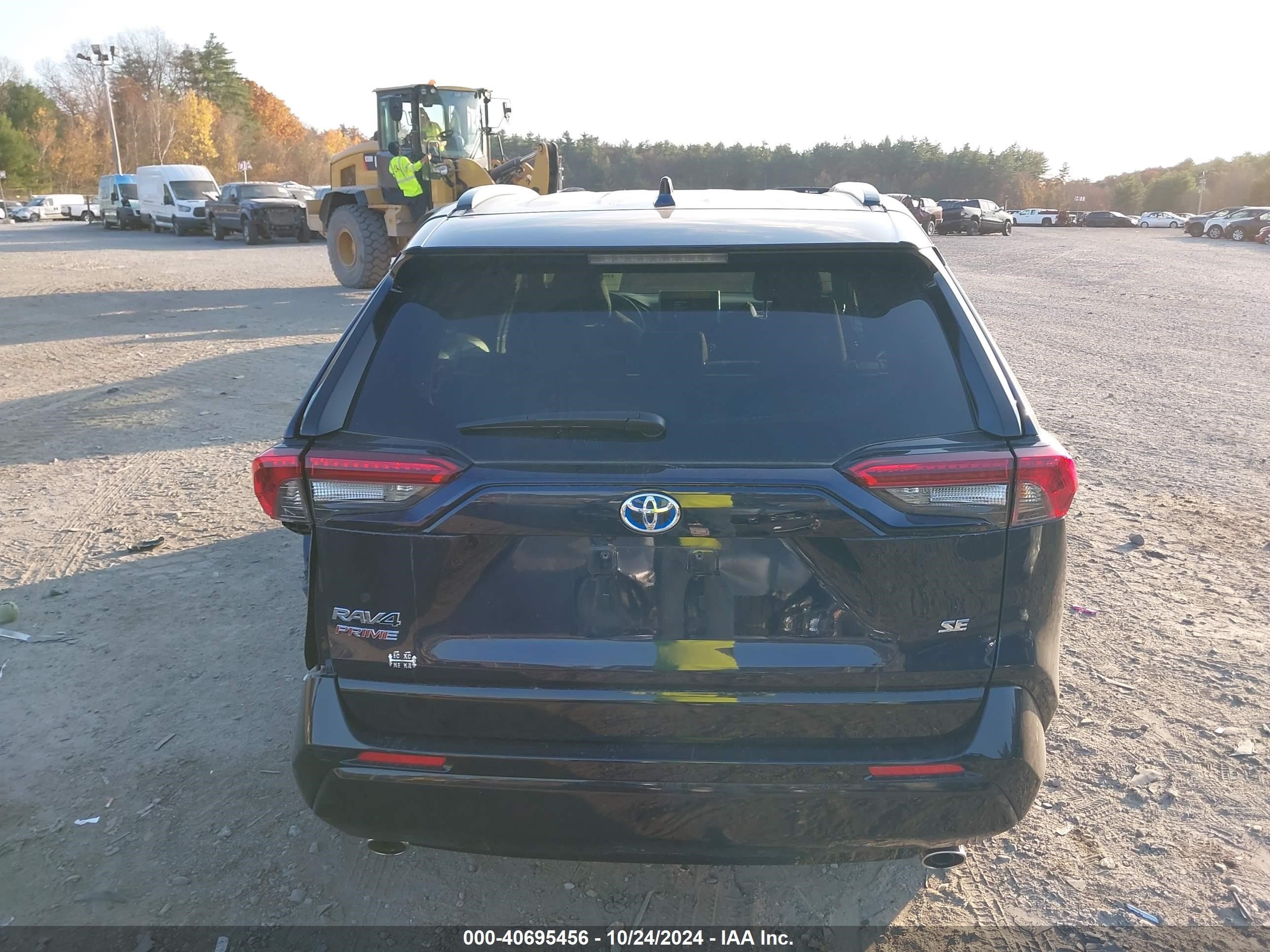 2023 Toyota Rav4 Prime Se Черный vin: JTMAB3FVXPD157928