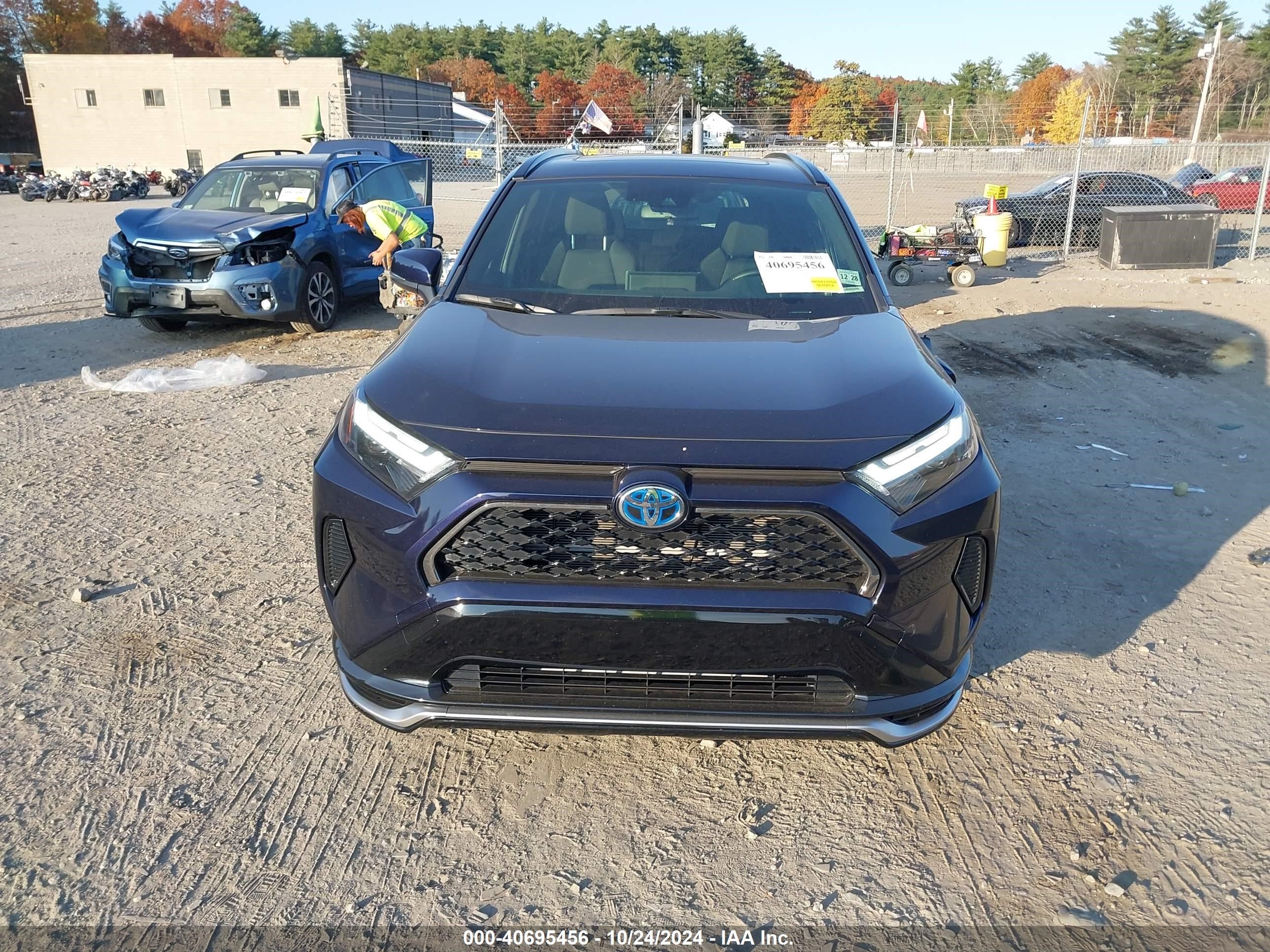 2023 Toyota Rav4 Prime Se Черный vin: JTMAB3FVXPD157928