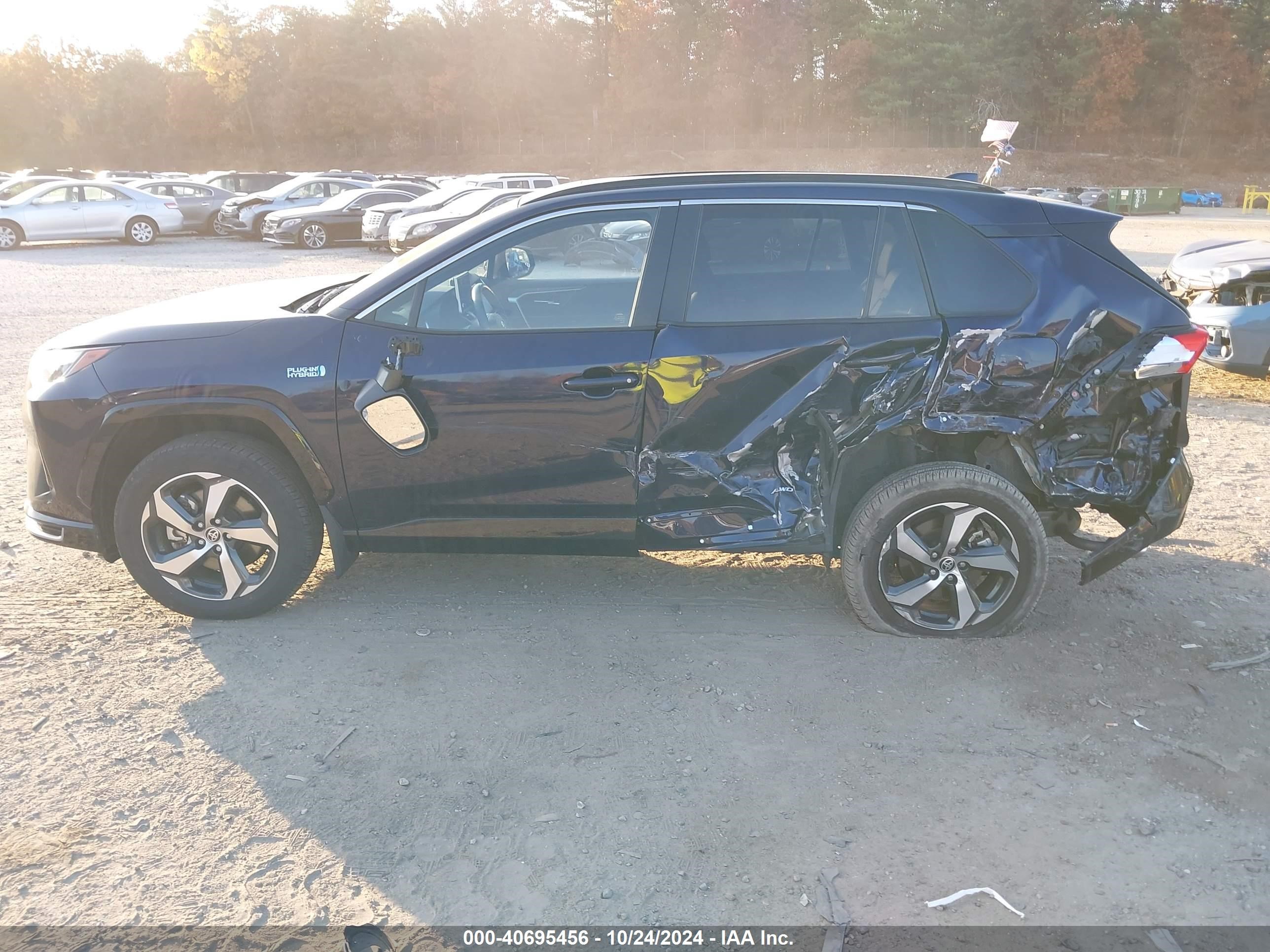 2023 Toyota Rav4 Prime Se Черный vin: JTMAB3FVXPD157928