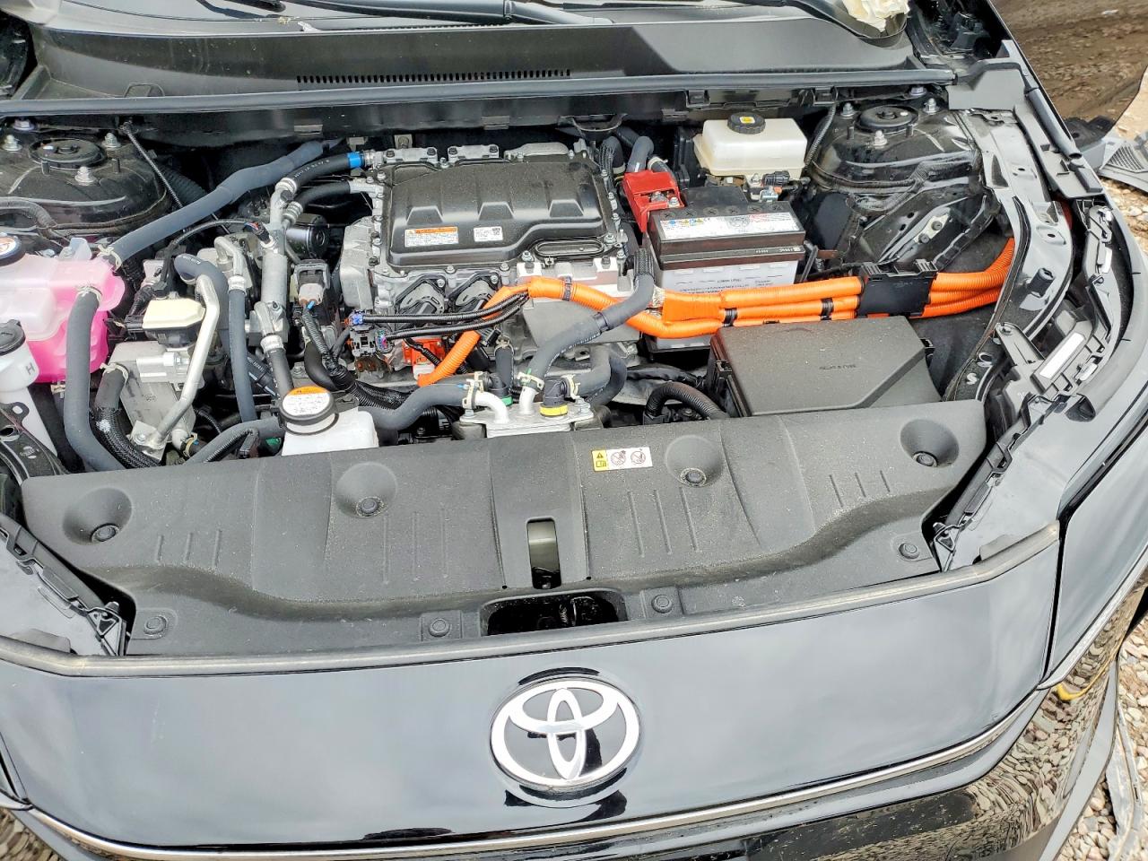 2025 Toyota Bz4x Xle Черный vin: JTMABACA0SA105465