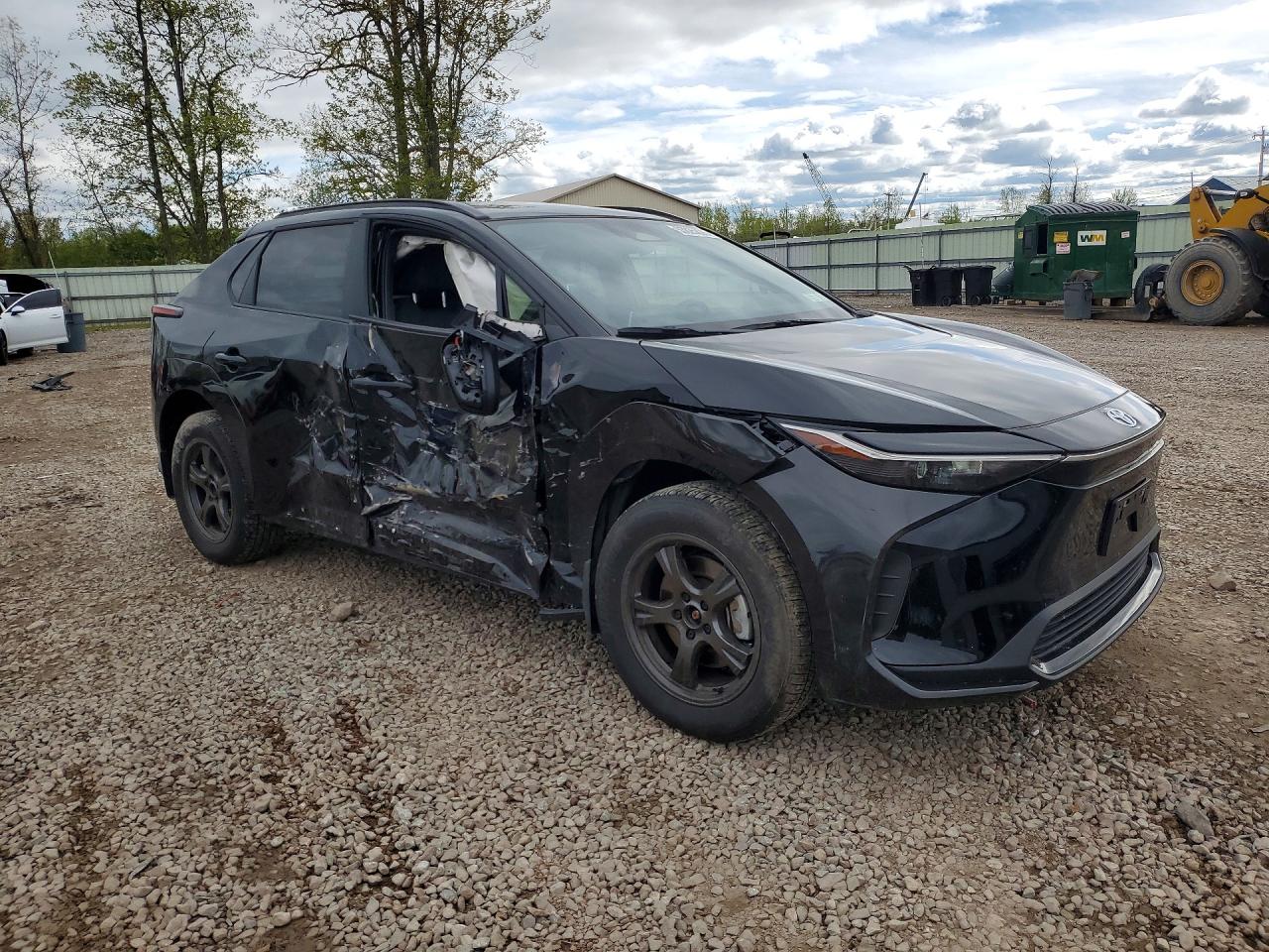 2025 Toyota Bz4x Xle Черный vin: JTMABACA0SA105465