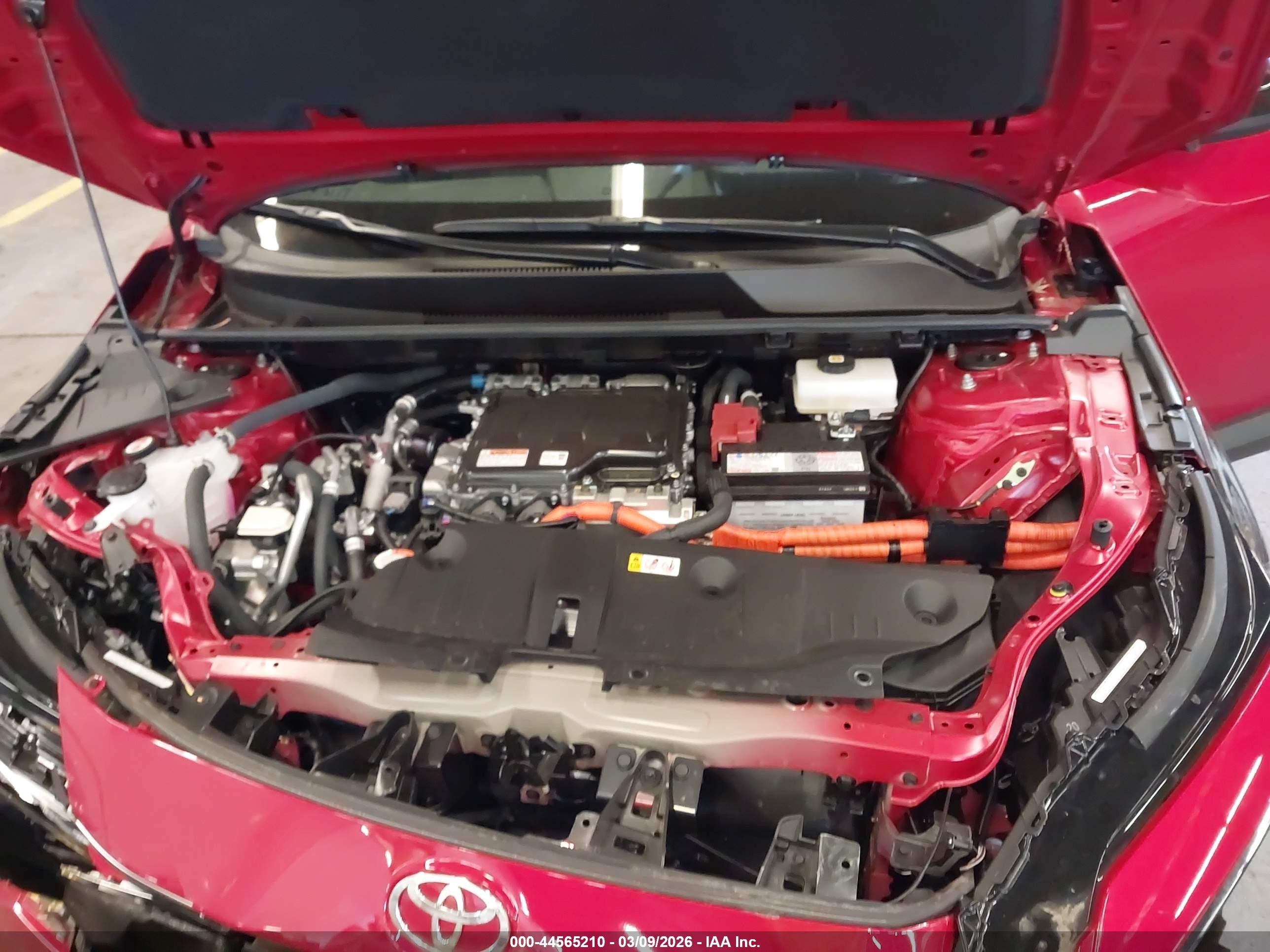2025 Toyota Bz4x Xle Red vin: JTMABACA3SA093666