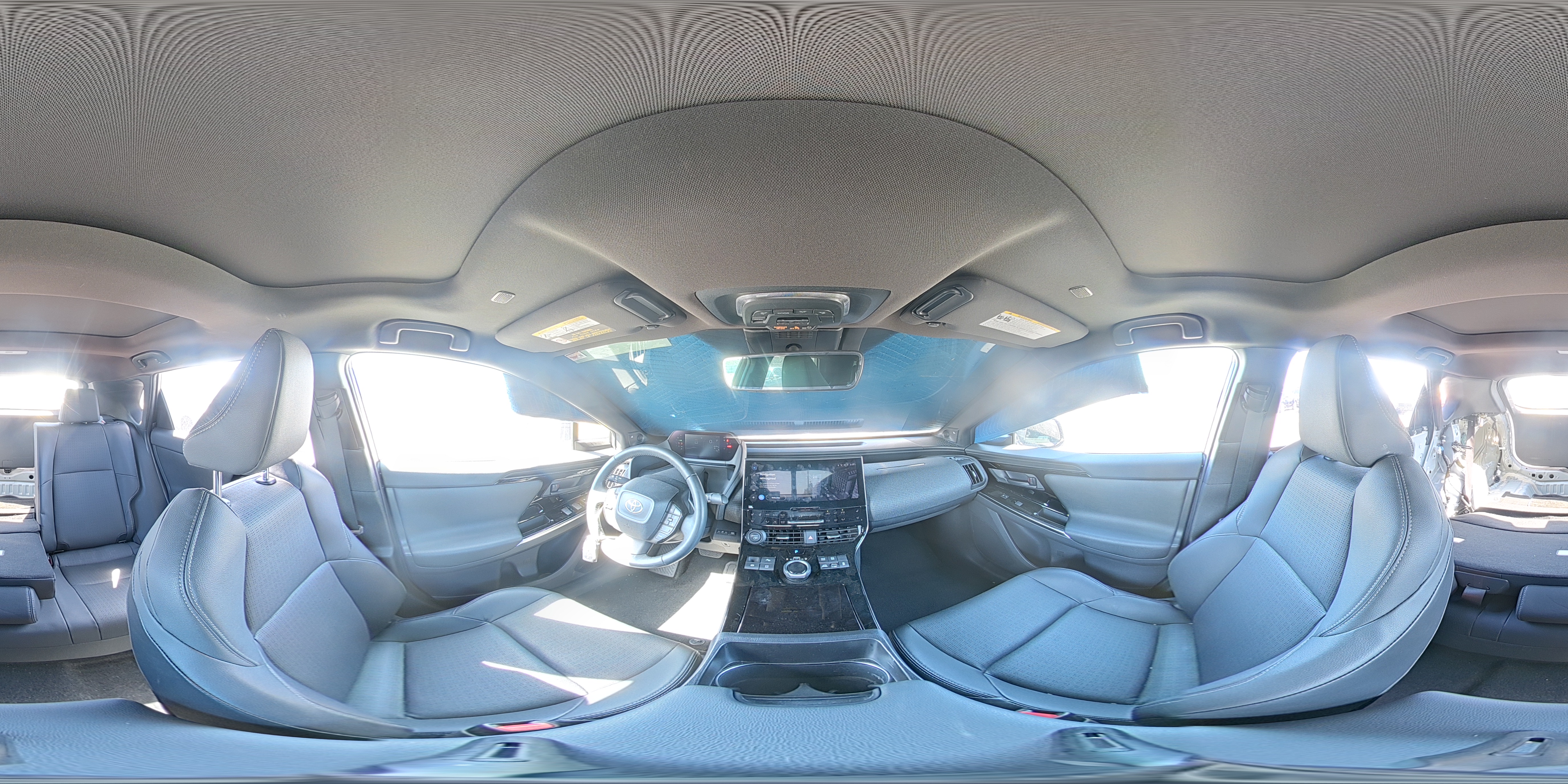 2023 Toyota Bz4x Limited White vin: JTMABACA5PA020872