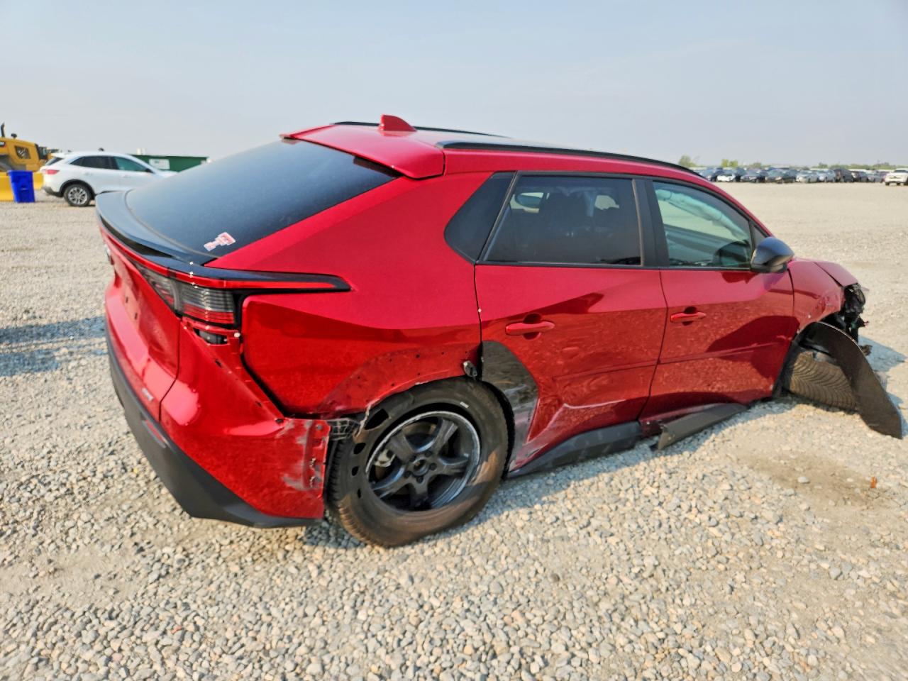 2024 Toyota Bz4x Xle Red vin: JTMABACA5RA058265