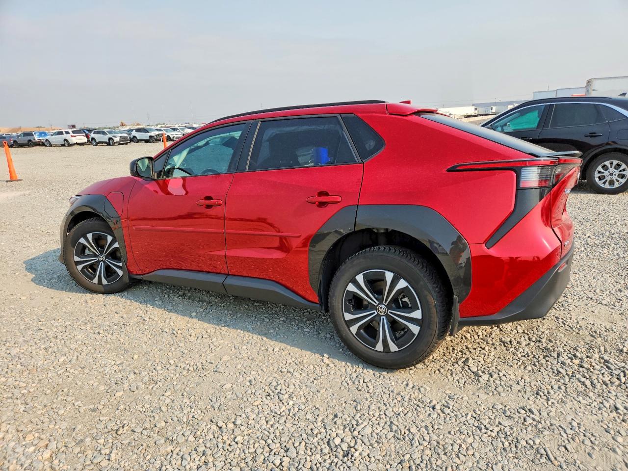 2024 Toyota Bz4x Xle Red vin: JTMABACA5RA058265