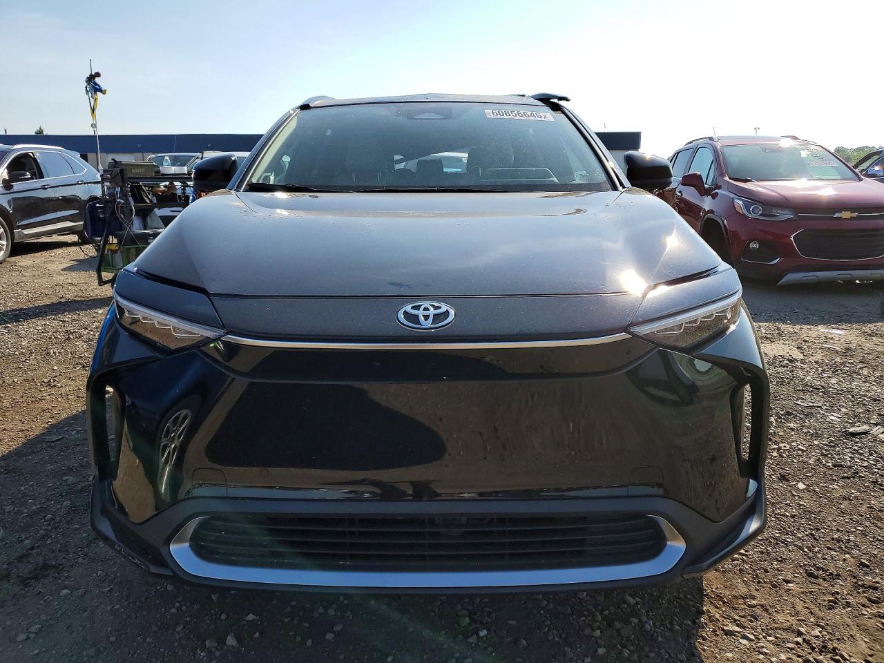 2025 Toyota Bz4x Limited Black vin: JTMABACA7SA096375