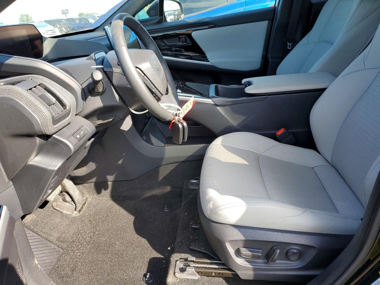 2025 Toyota Bz4x Limited Black vin: JTMABACA7SA096375