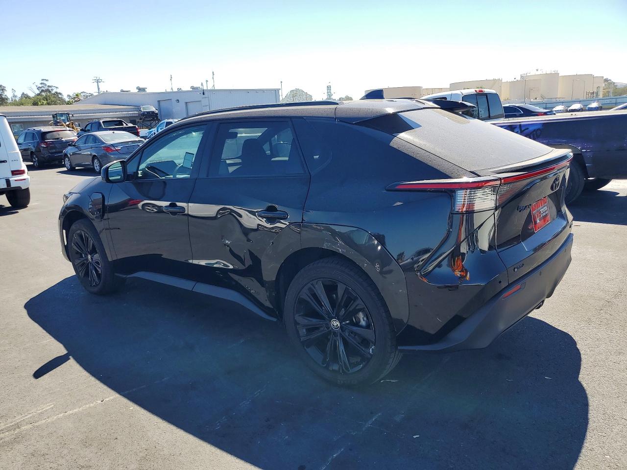 2025 Toyota Bz4x Nightshade Black vin: JTMABACA9SA104668