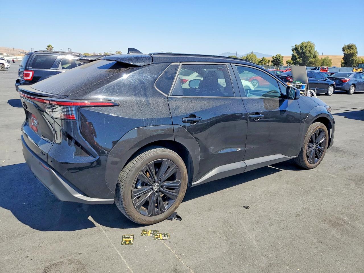 2025 Toyota Bz4x Nightshade Black vin: JTMABACA9SA104668