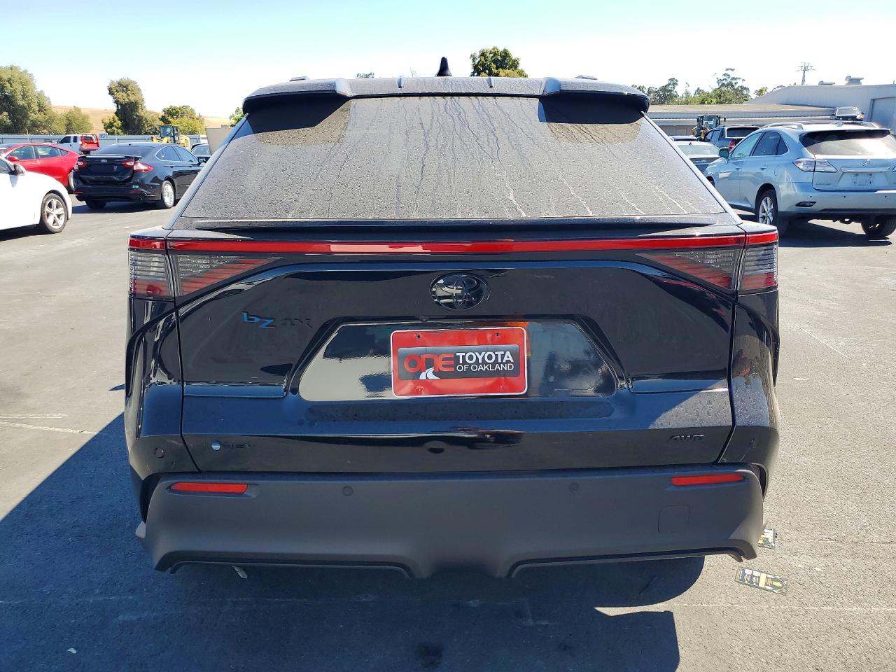 2025 Toyota Bz4x Nightshade Black vin: JTMABACA9SA104668