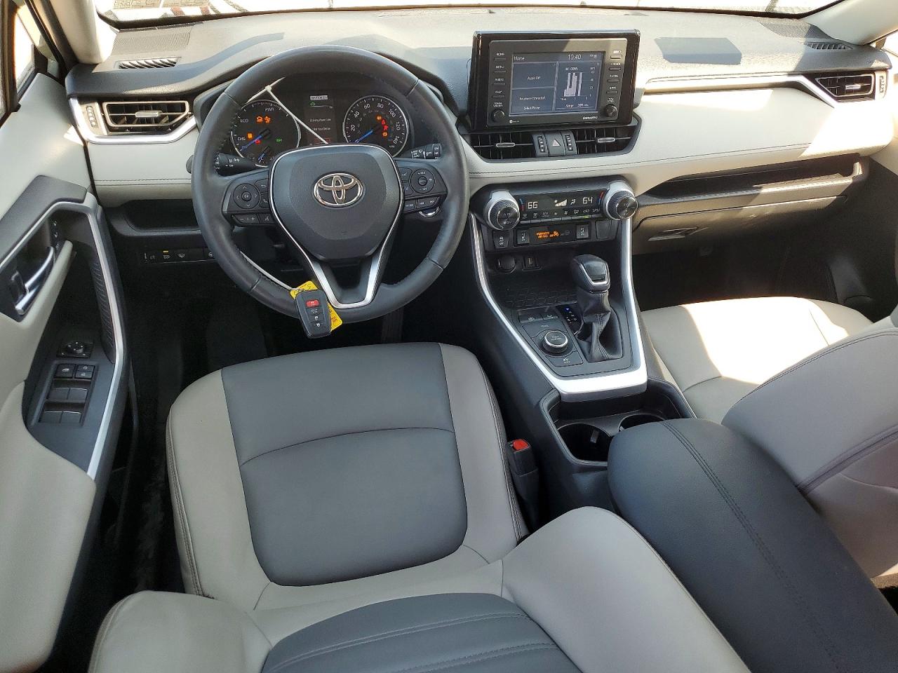 2021 Toyota Rav4 Hybrid Xle Premium Blue vin: JTMB6RFV3MD516284