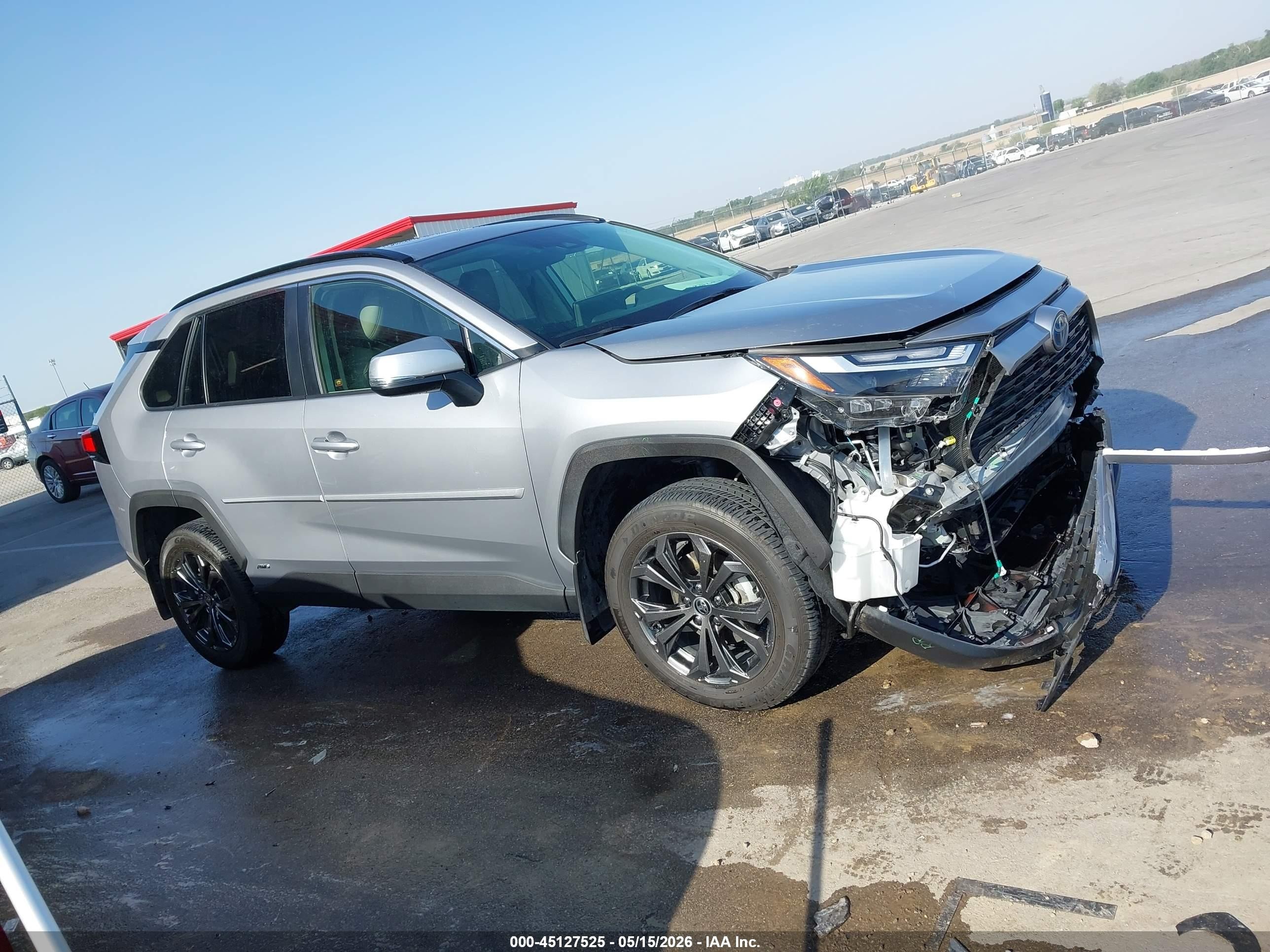 2023 Toyota Rav4 Hybrid Xle Premium Silver vin: JTMB6RFV5PD542048