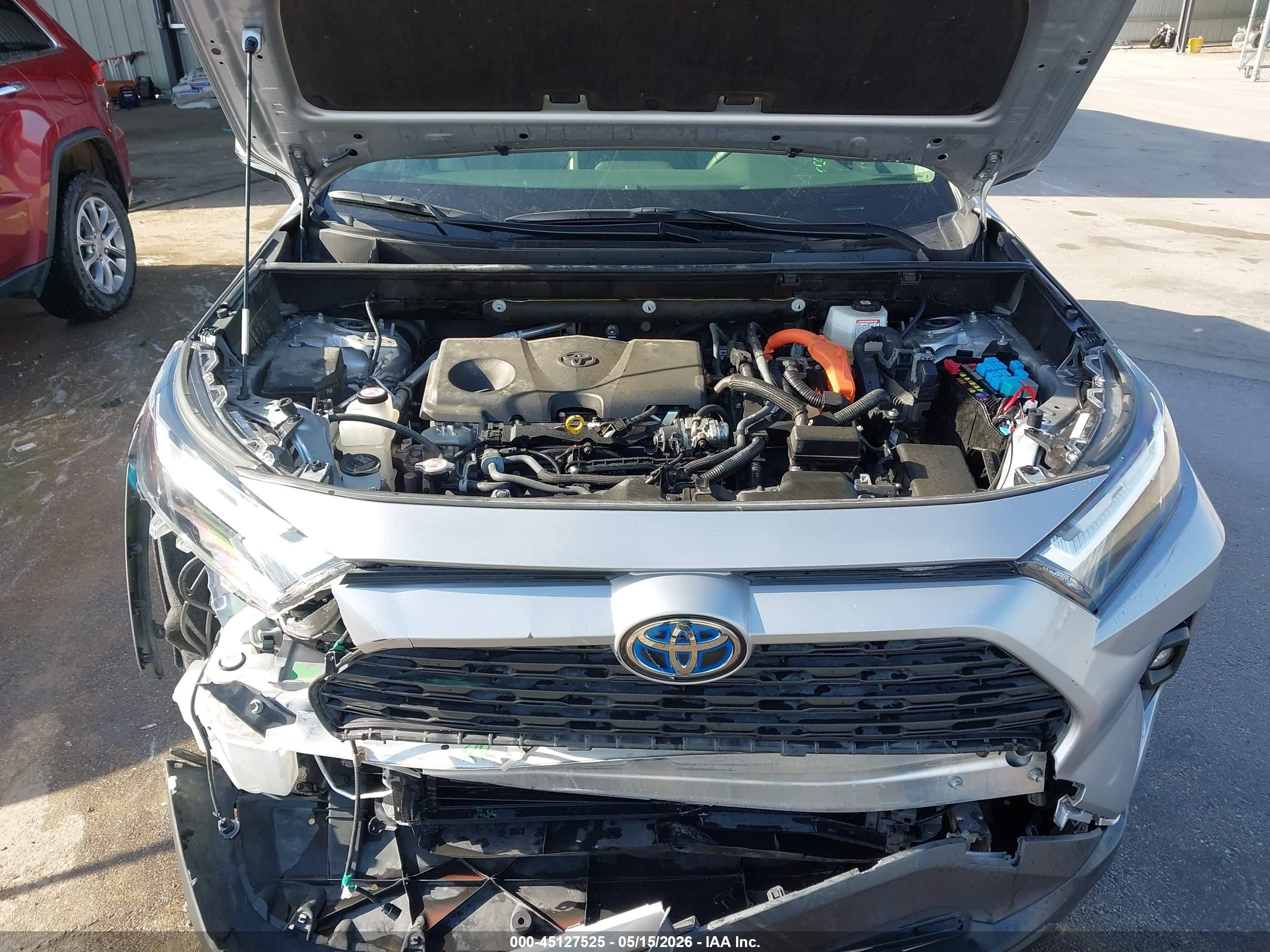 2023 Toyota Rav4 Hybrid Xle Premium Silver vin: JTMB6RFV5PD542048