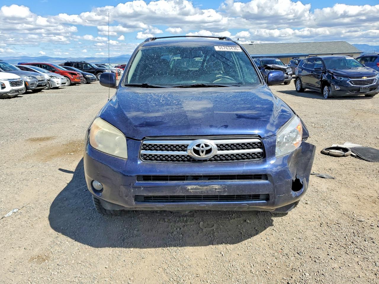2006 Toyota Rav4 Limited Blue vin: JTMBD31V065004215