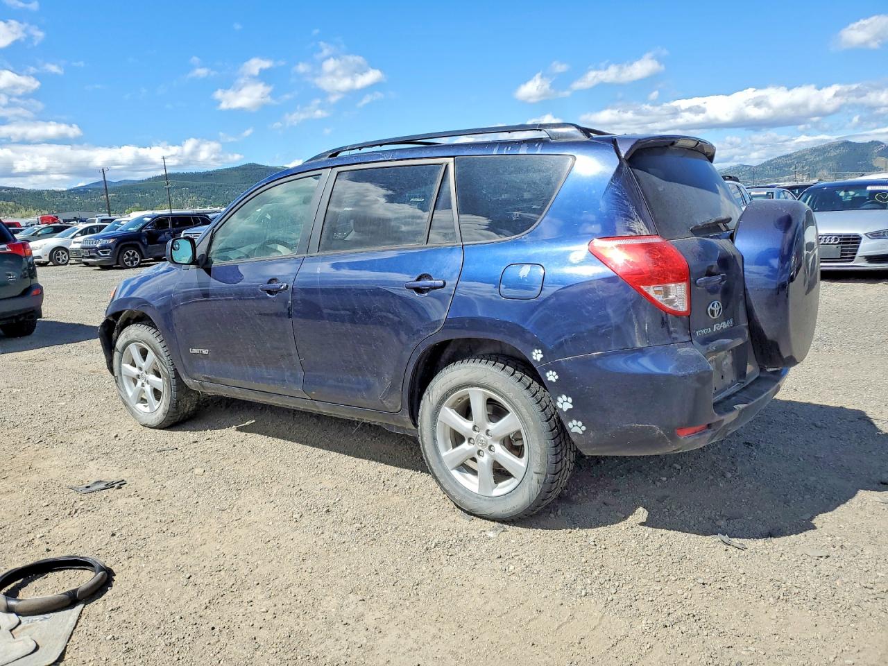 2006 Toyota Rav4 Limited Blue vin: JTMBD31V065004215