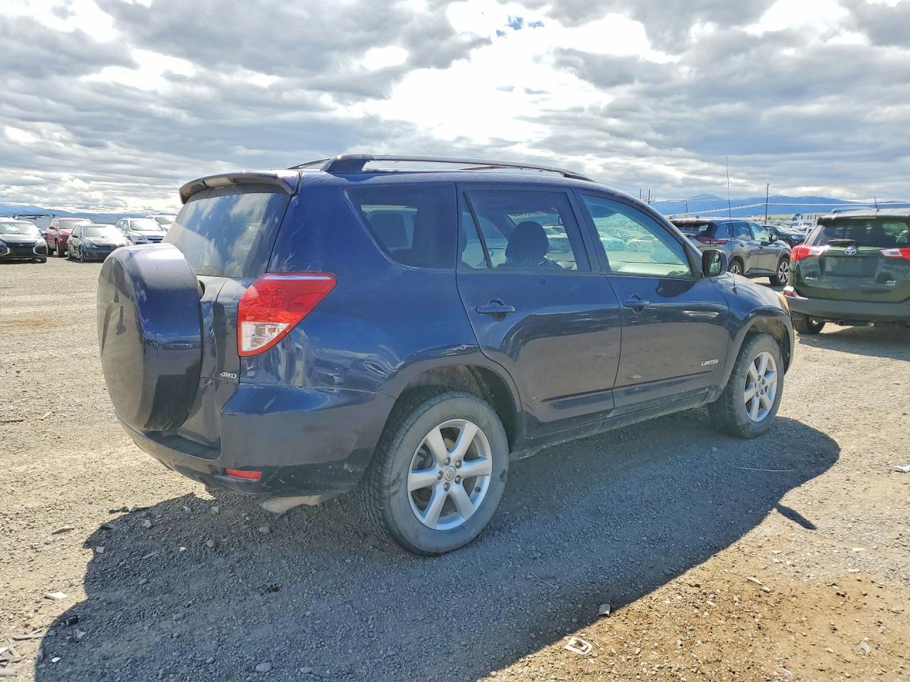 2006 Toyota Rav4 Limited Blue vin: JTMBD31V065004215