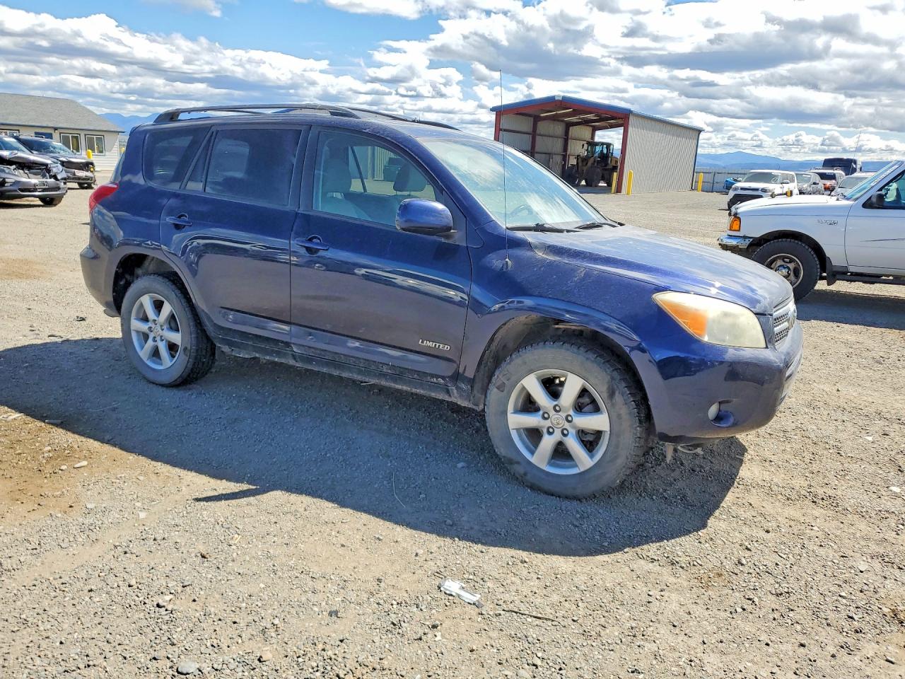 2006 Toyota Rav4 Limited Blue vin: JTMBD31V065004215