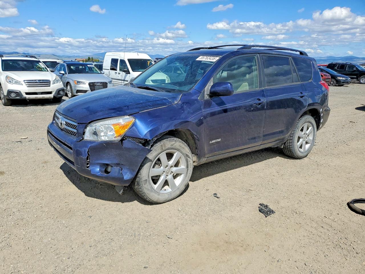 2006 Toyota Rav4 Limited Blue vin: JTMBD31V065004215