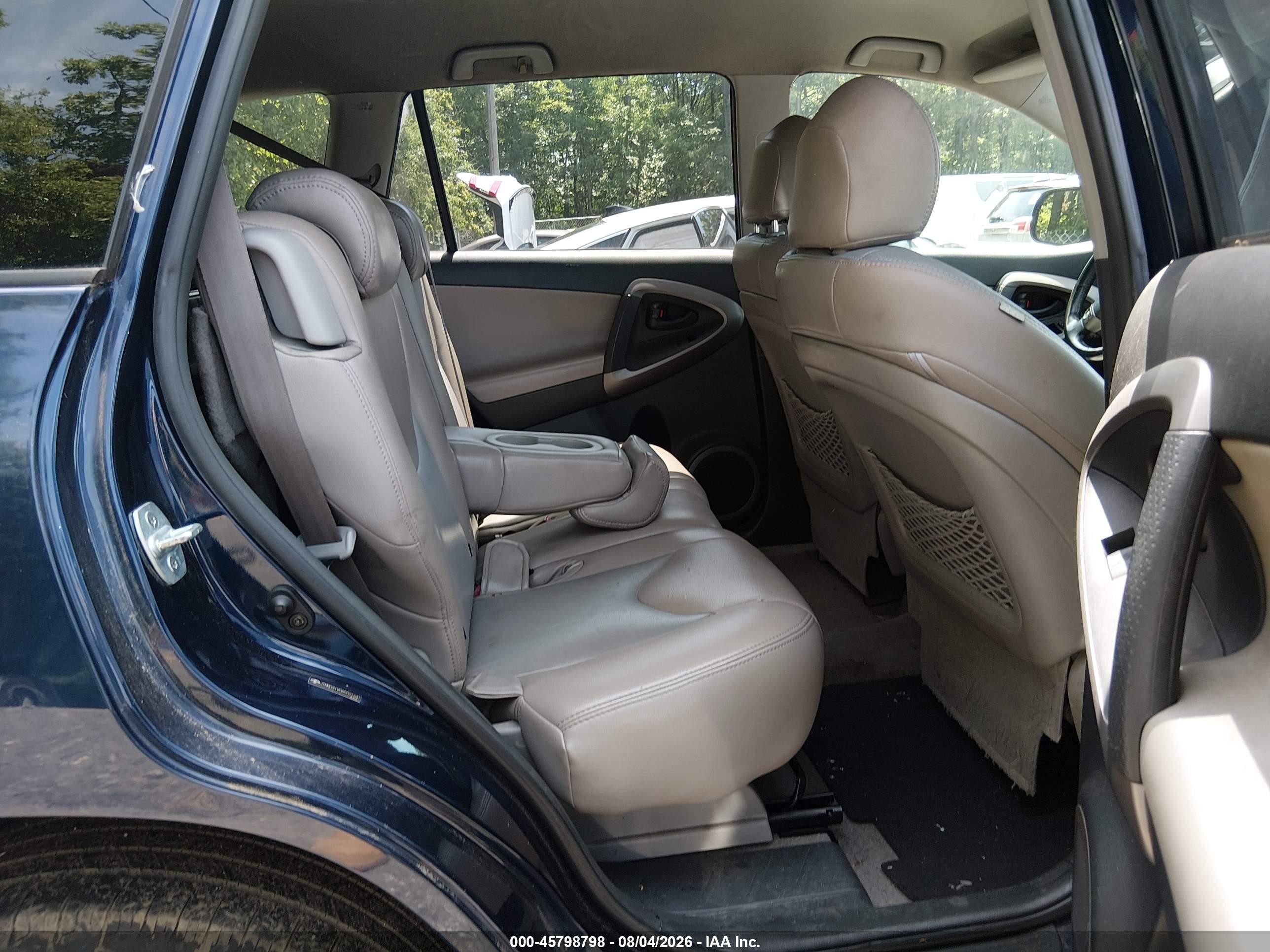 2006 Toyota Rav4 Limited Blue vin: JTMBD31V065021631