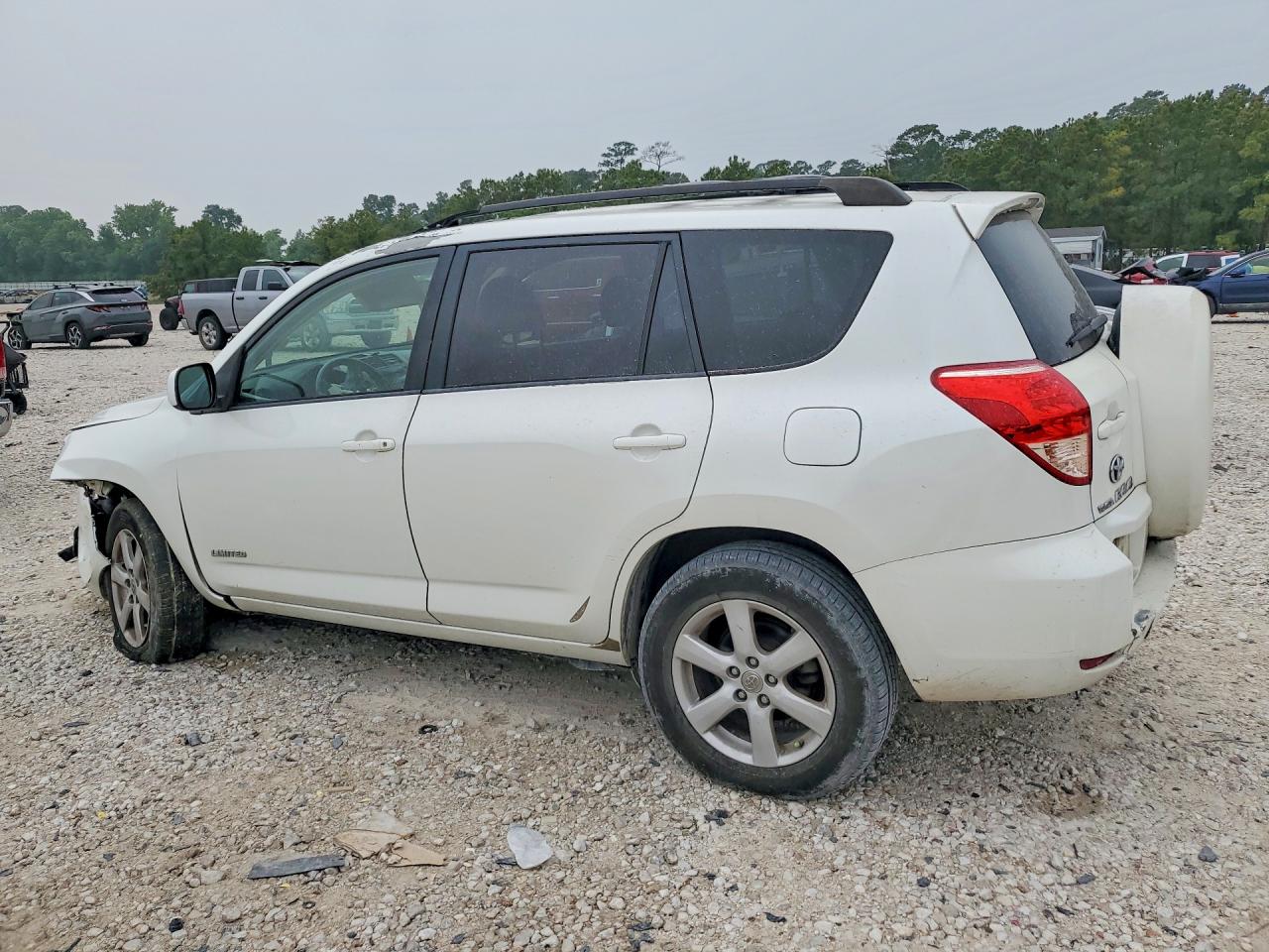 2006 Toyota Rav4 Limited White vin: JTMBD31V065044598