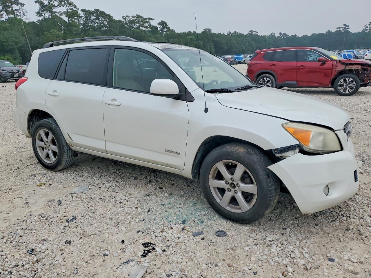 2006 Toyota Rav4 Limited White vin: JTMBD31V065044598