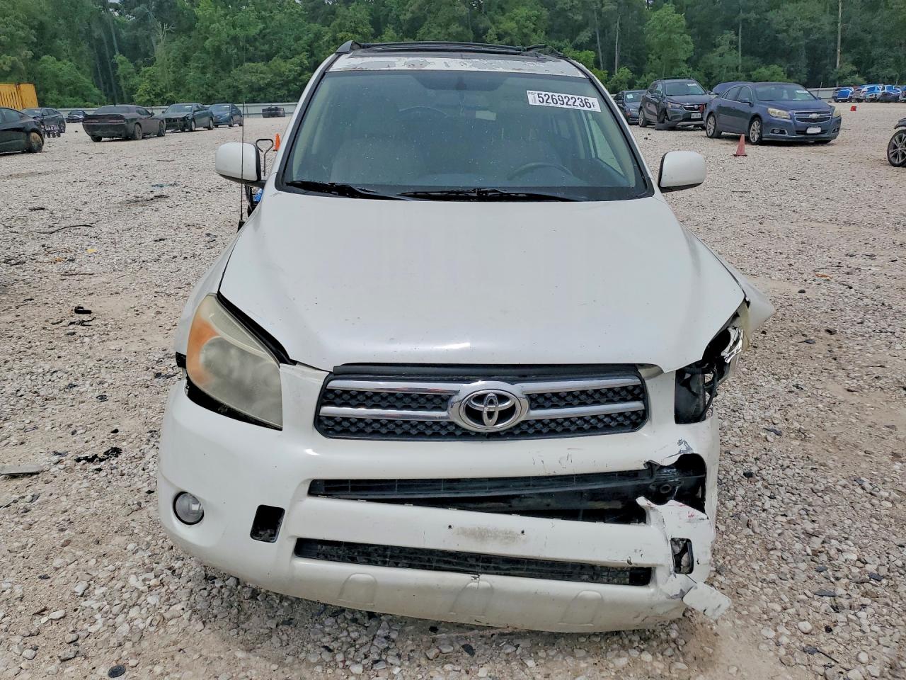 2006 Toyota Rav4 Limited White vin: JTMBD31V065044598