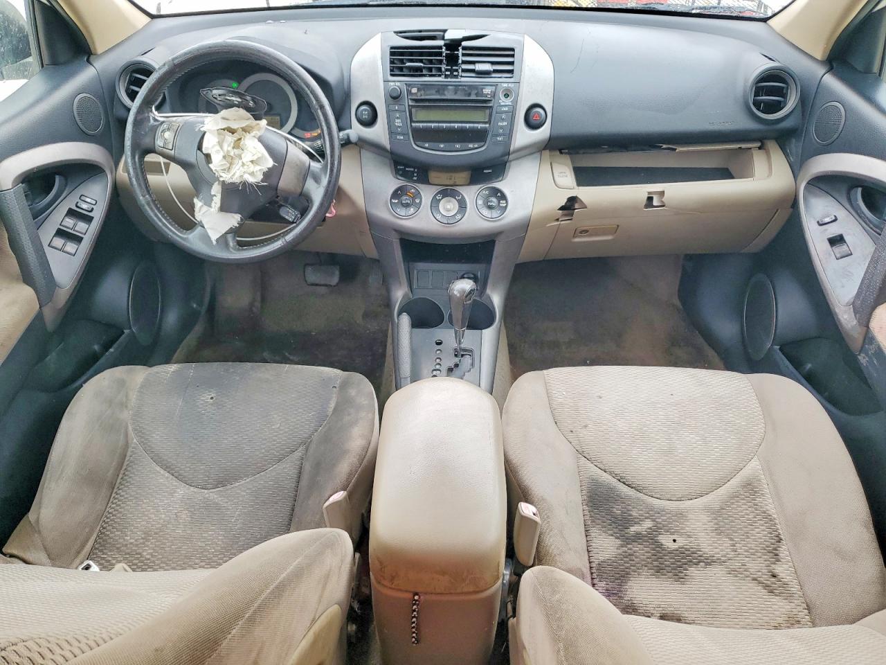 2006 Toyota Rav4 Limited White vin: JTMBD31V065044598