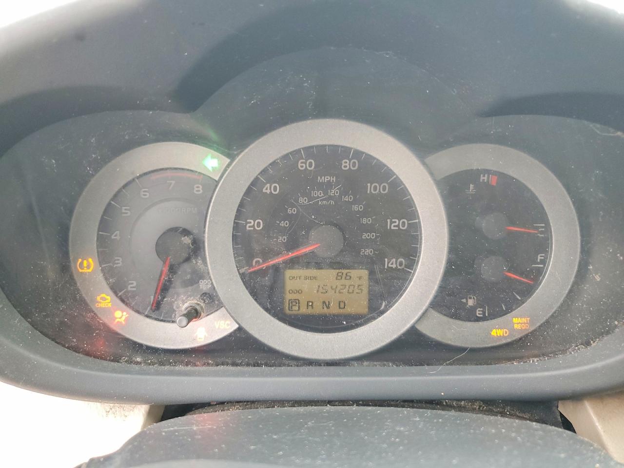 2006 Toyota Rav4 Limited White vin: JTMBD31V065044598