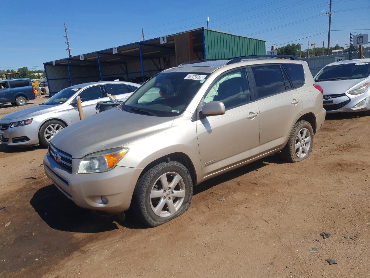 2006 Toyota Rav4 Limited Gold vin: JTMBD31V066019274
