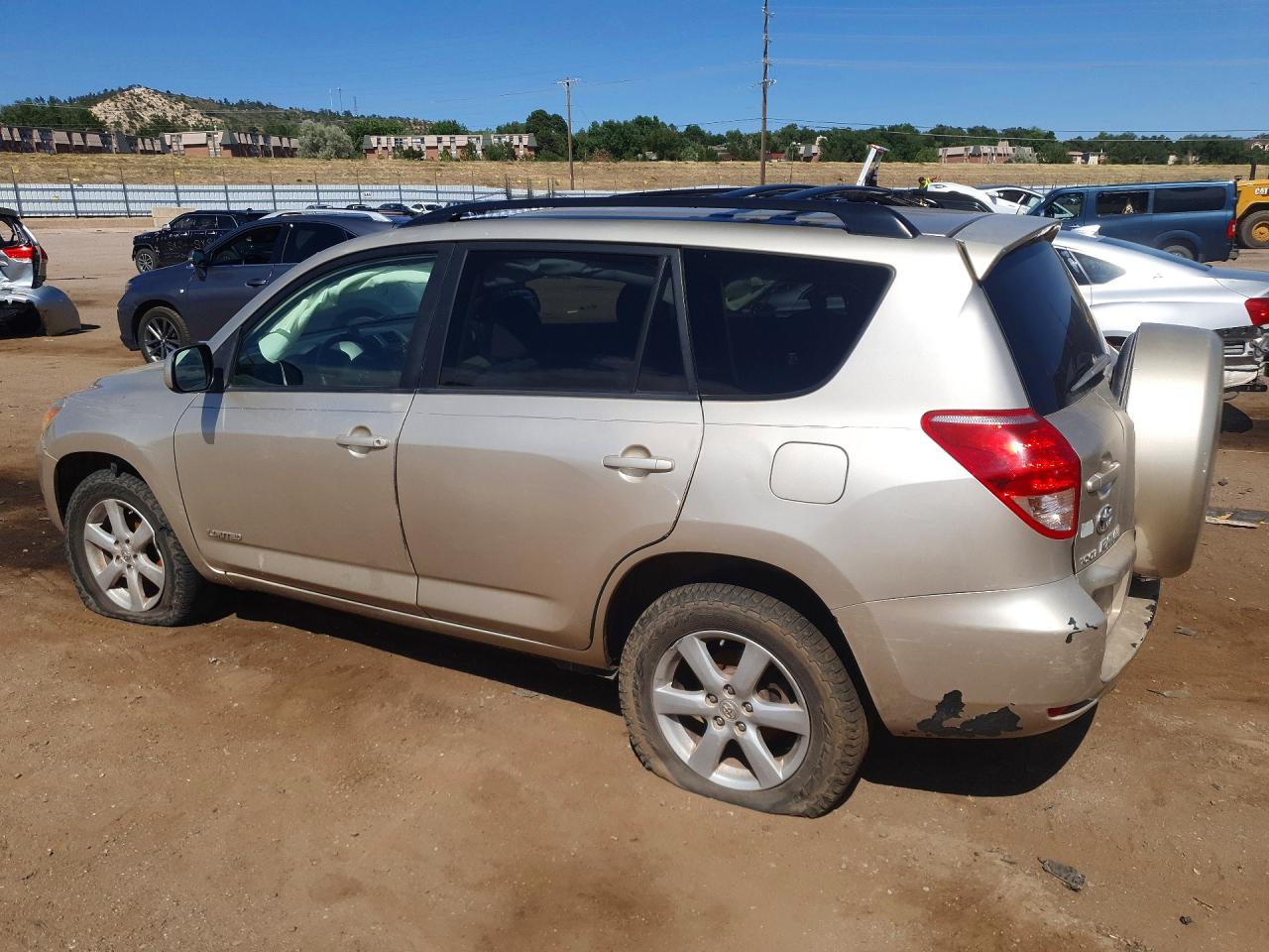 2006 Toyota Rav4 Limited Gold vin: JTMBD31V066019274