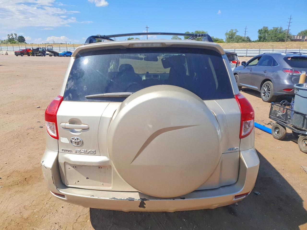 2006 Toyota Rav4 Limited Gold vin: JTMBD31V066019274