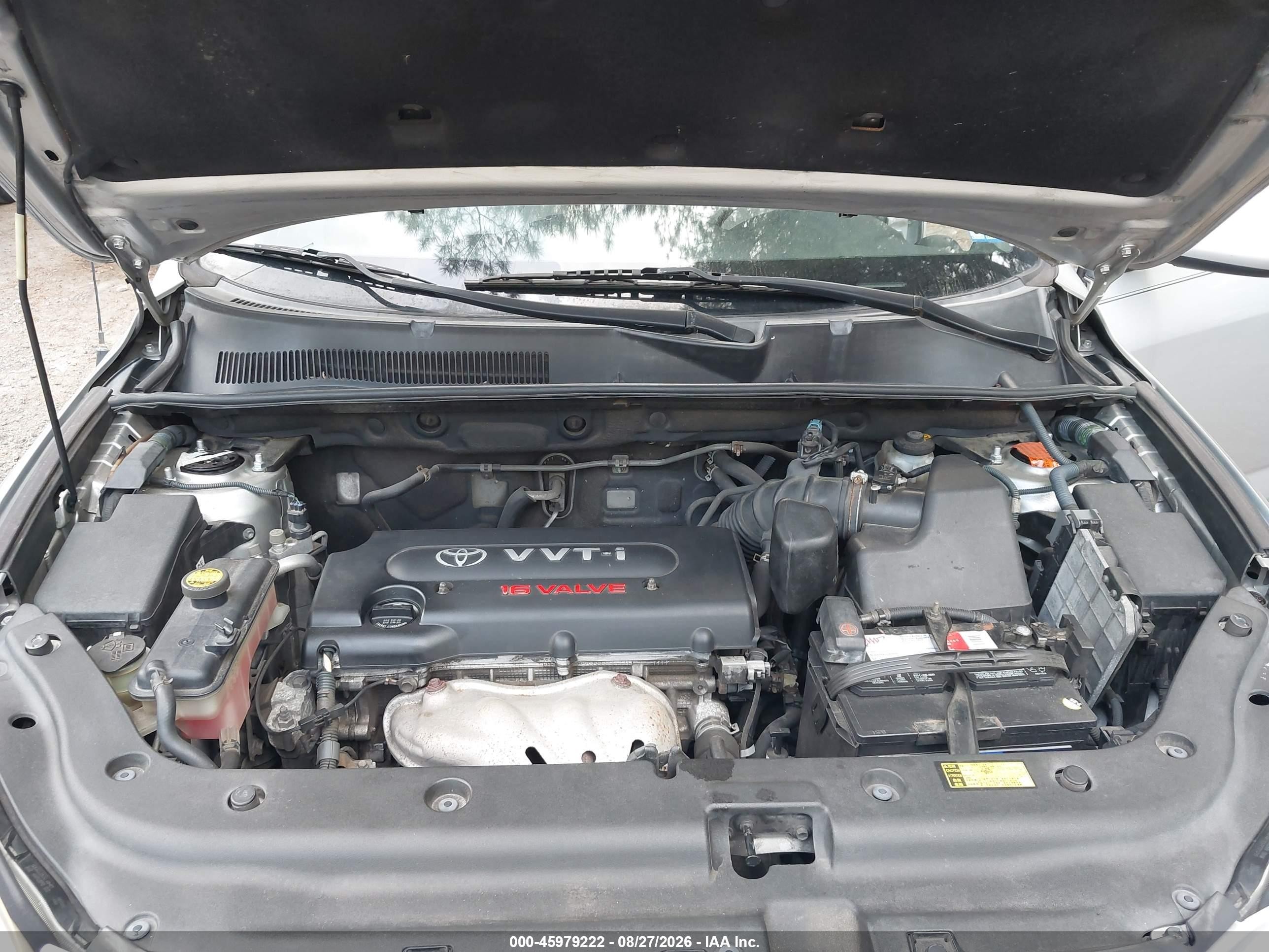 2007 Toyota Rav4 Limited Silver vin: JTMBD31V075101528