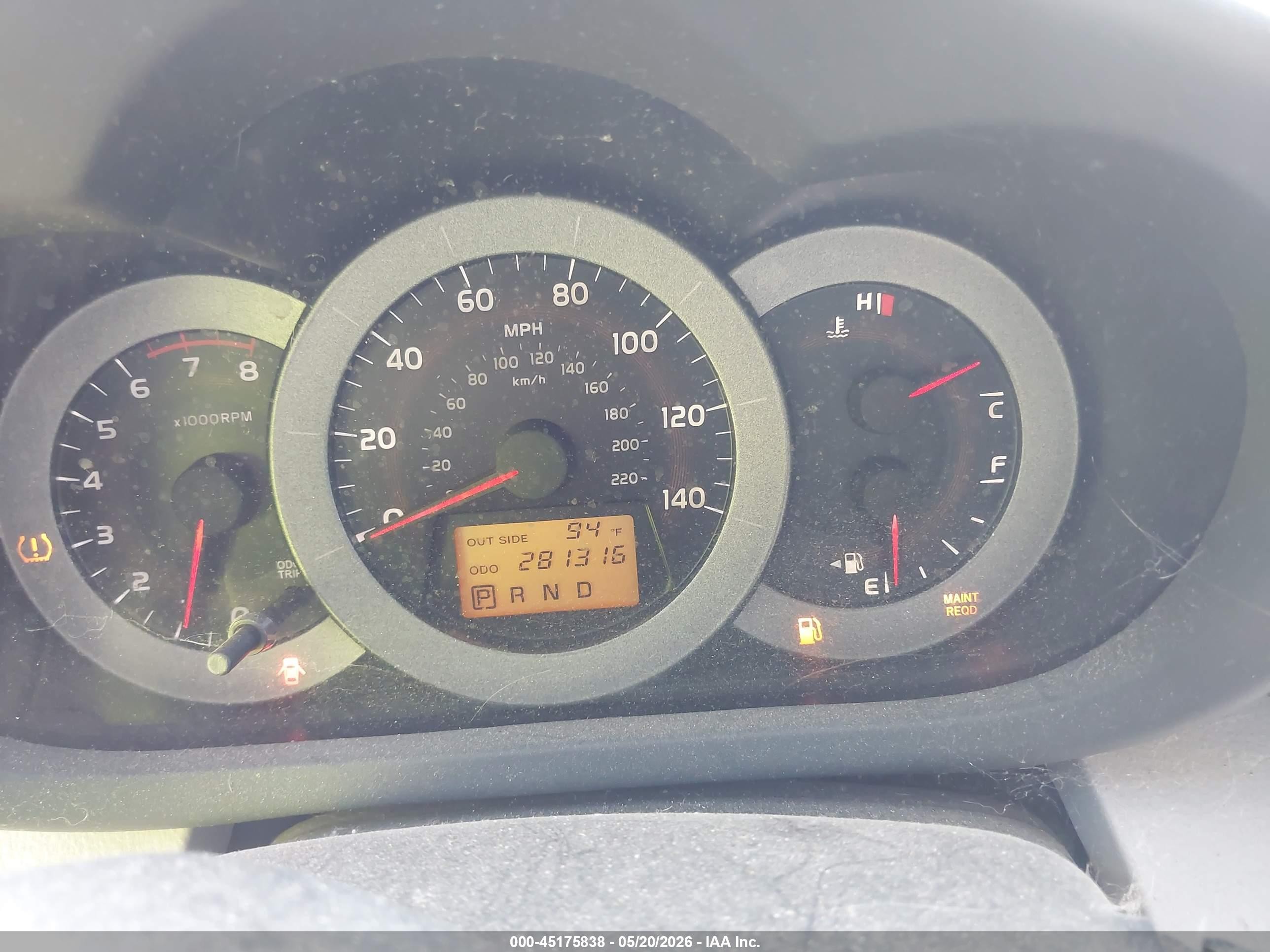 2007 Toyota Rav4 Limited Blue vin: JTMBD31V076025075