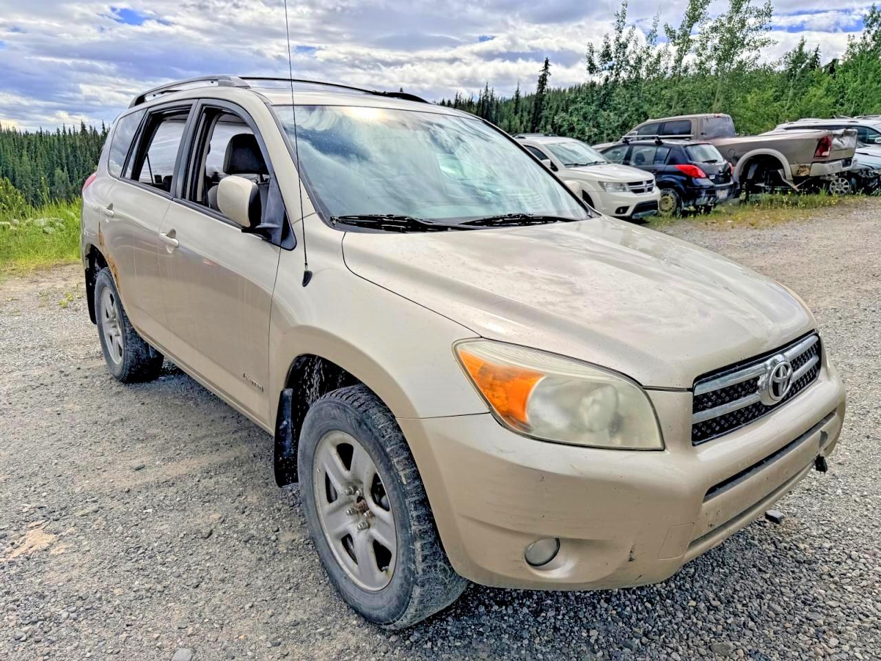 2008 Toyota Rav4 Limited Tan vin: JTMBD31V085200125