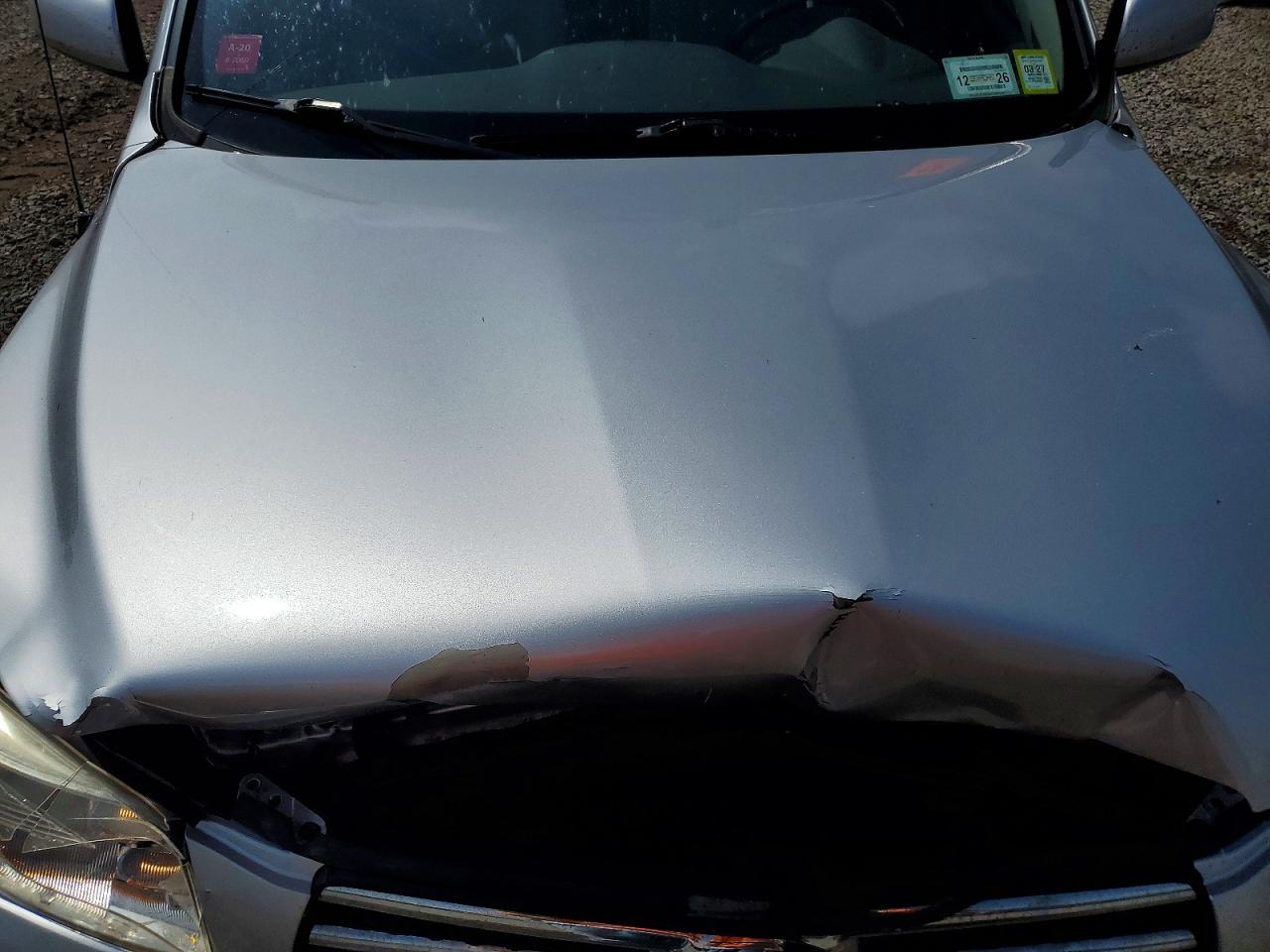 2008 Toyota Rav4 Limited Silver vin: JTMBD31V086077372