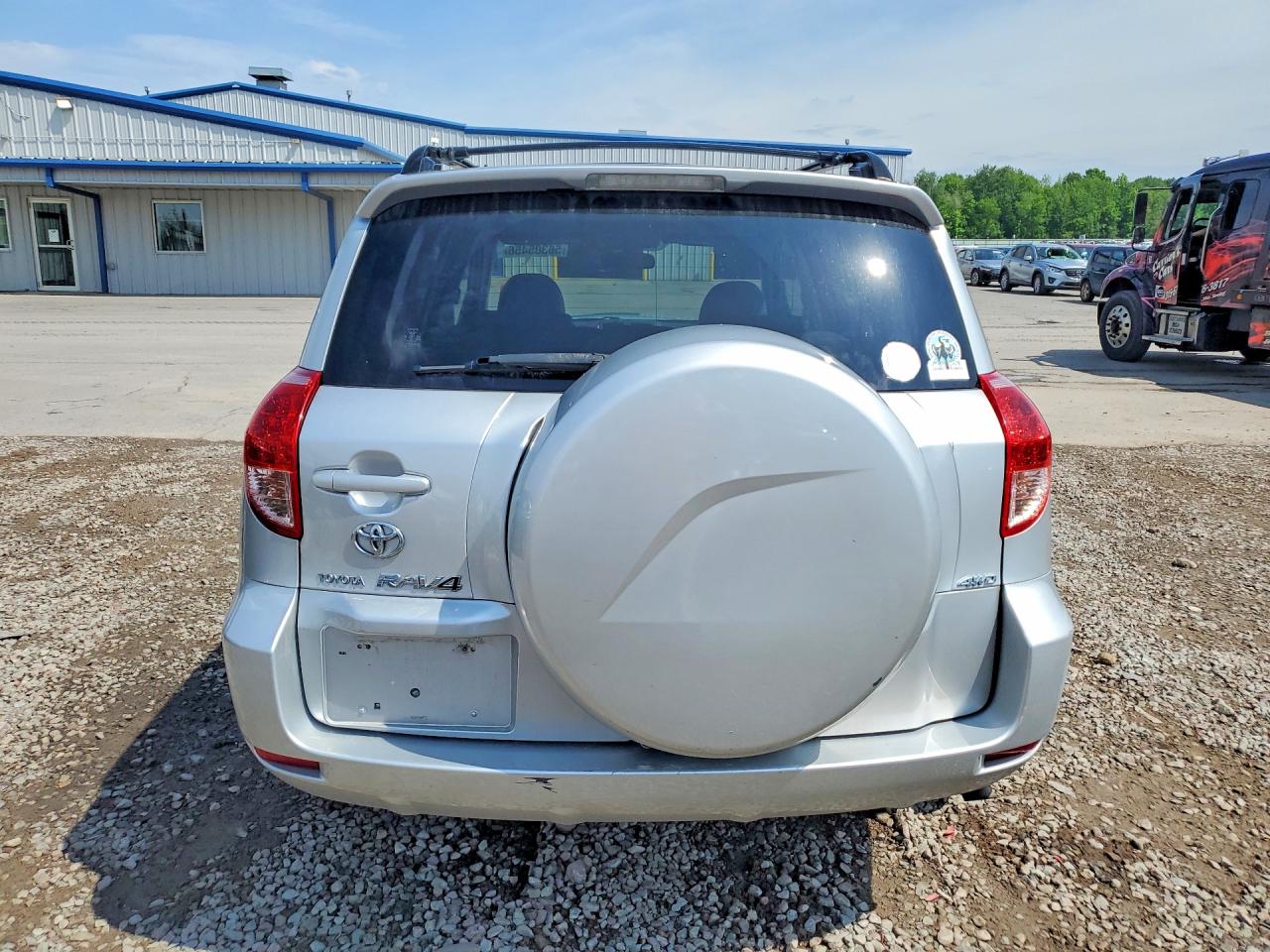 2008 Toyota Rav4 Limited Silver vin: JTMBD31V086077372