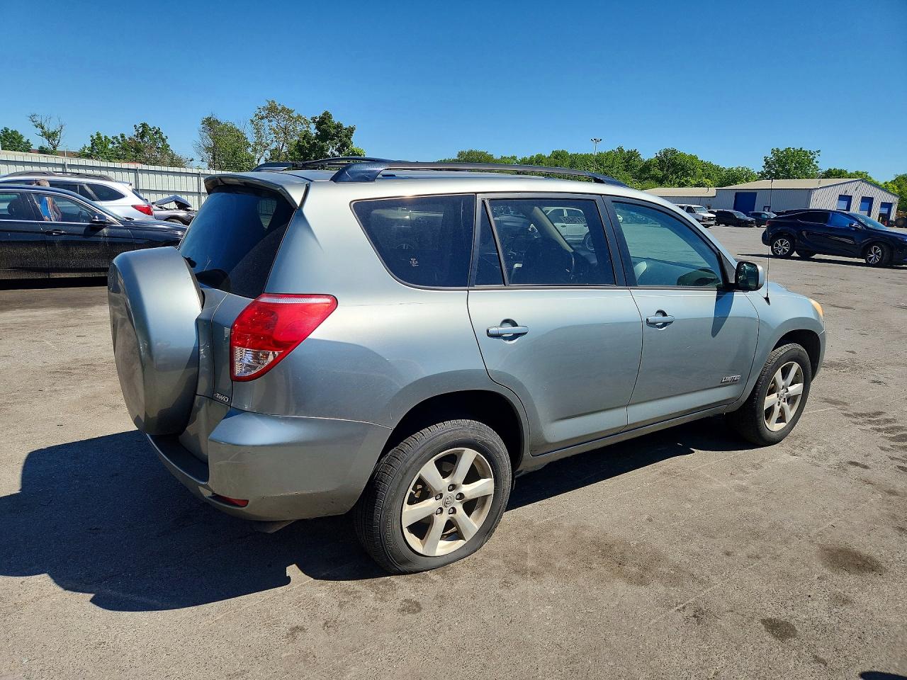 2006 Toyota Rav4 Limited Silver vin: JTMBD31V165002439