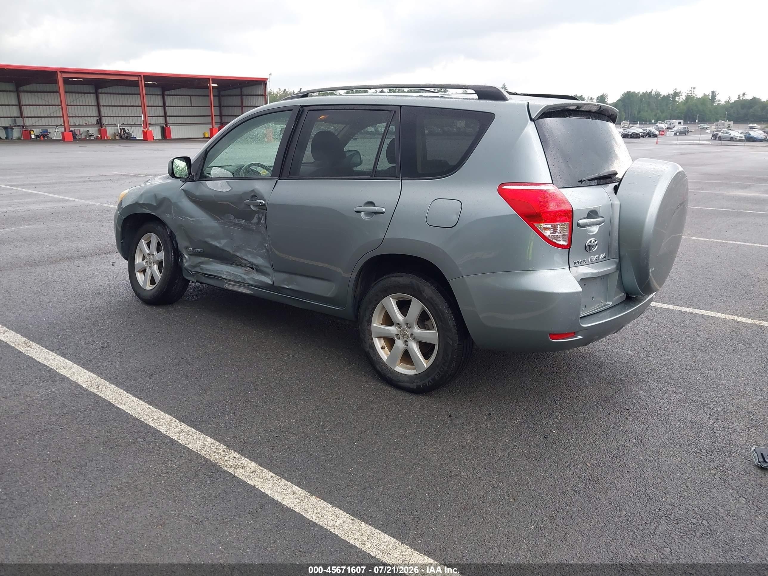 2006 Toyota Rav4 Limited Light Blue vin: JTMBD31V165023064