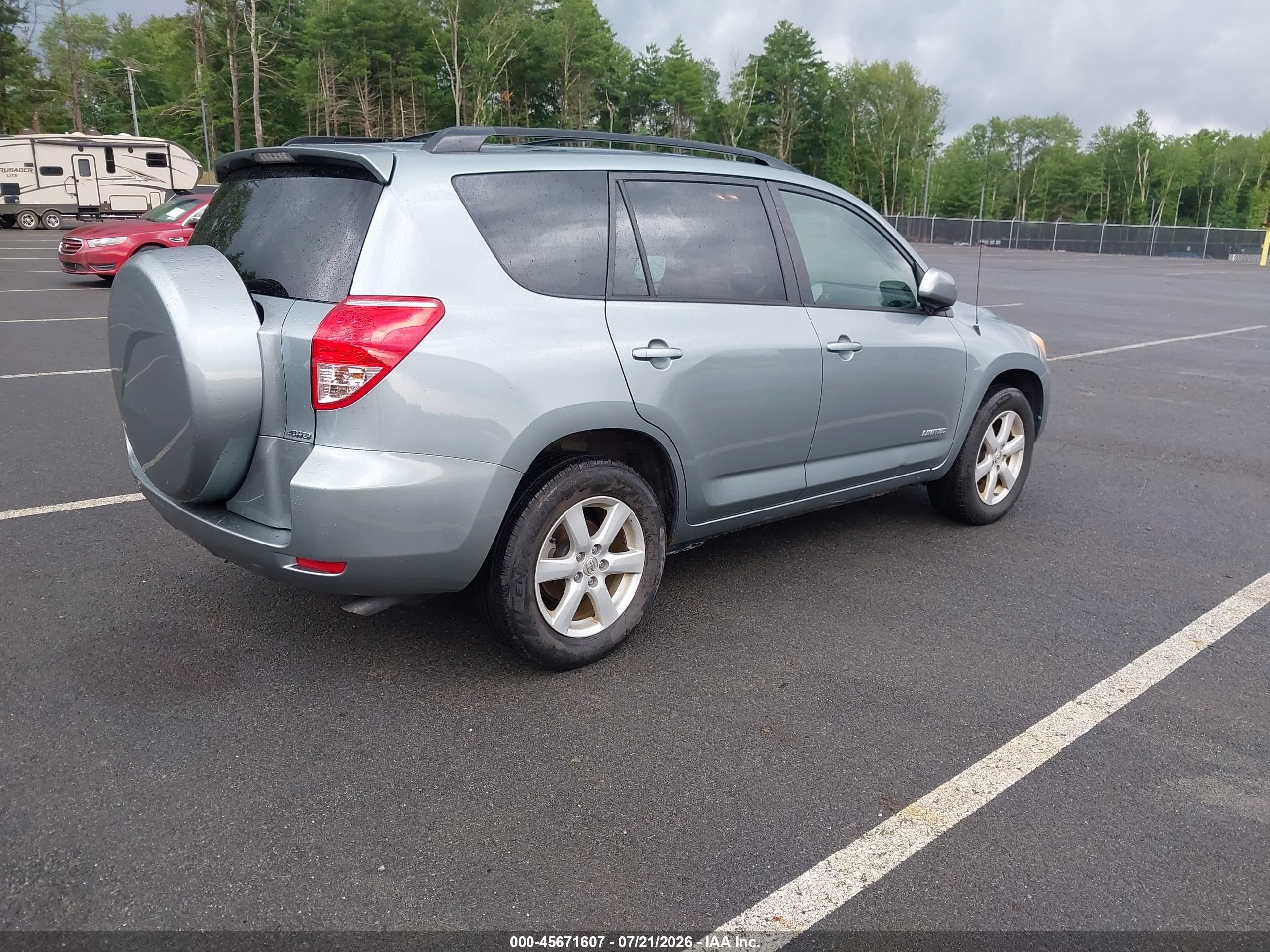 2006 Toyota Rav4 Limited Light Blue vin: JTMBD31V165023064