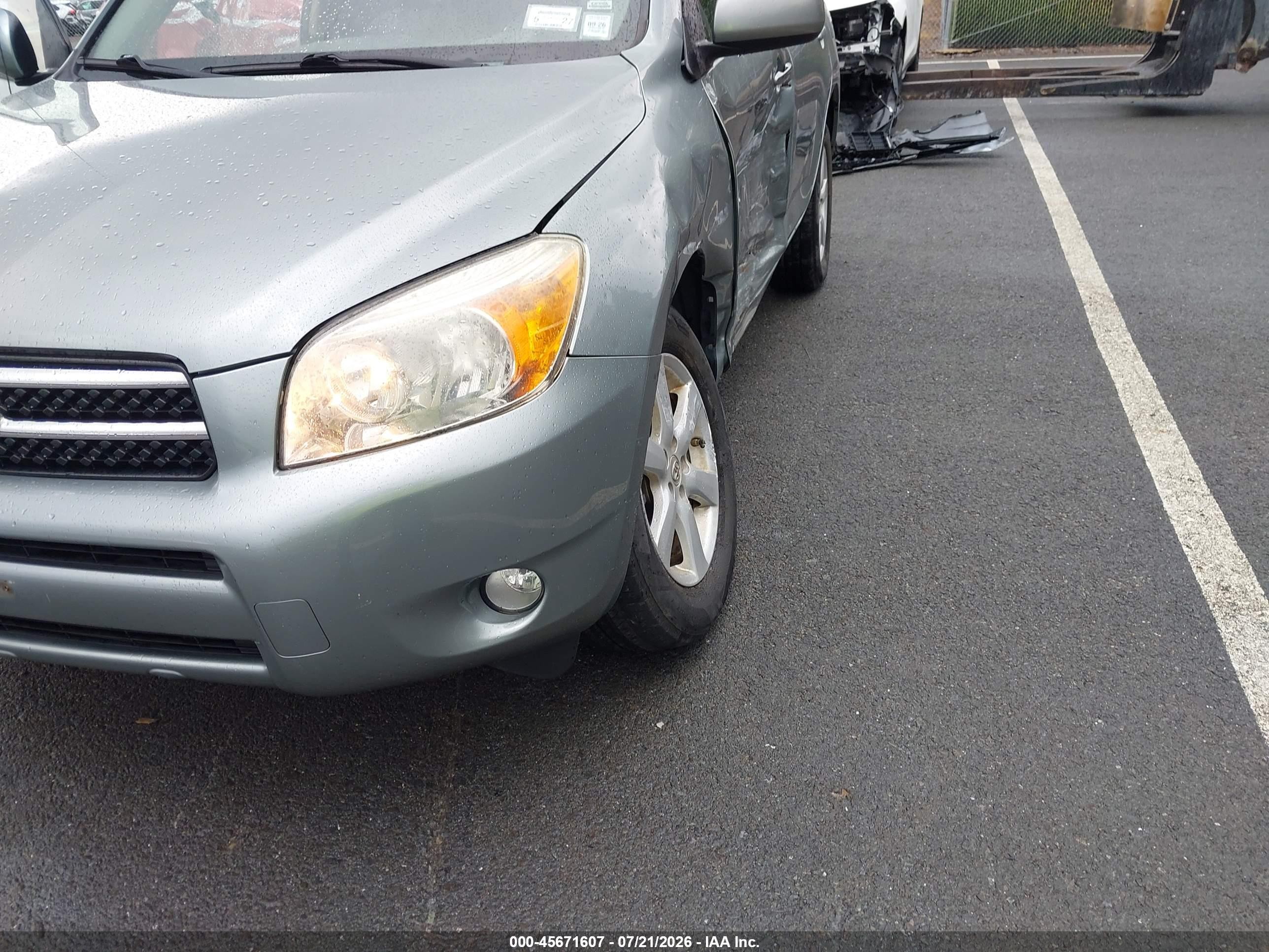 2006 Toyota Rav4 Limited Light Blue vin: JTMBD31V165023064