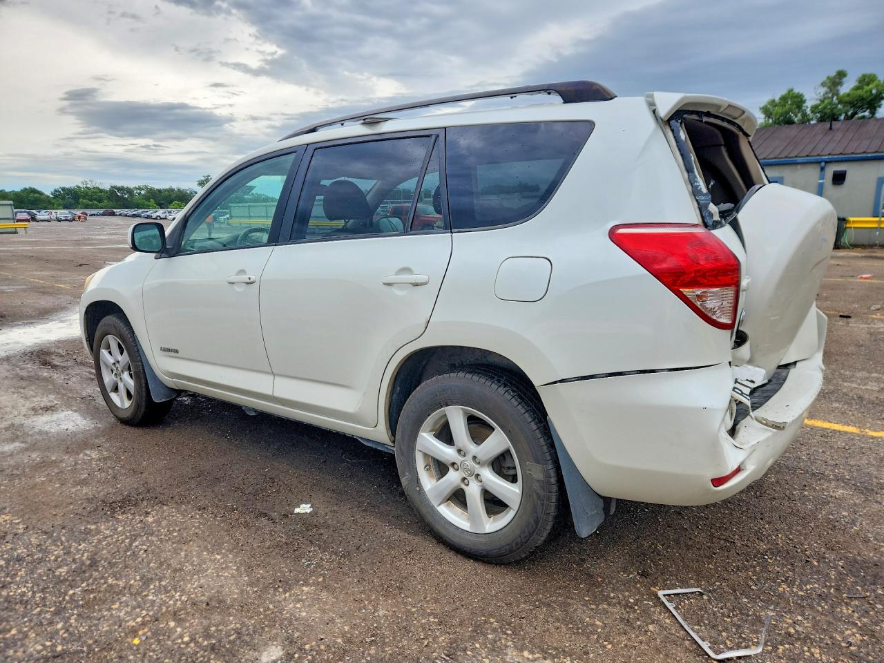 2006 Toyota Rav4 Limited White vin: JTMBD31V165027535
