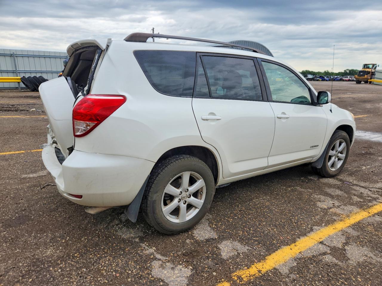 2006 Toyota Rav4 Limited White vin: JTMBD31V165027535