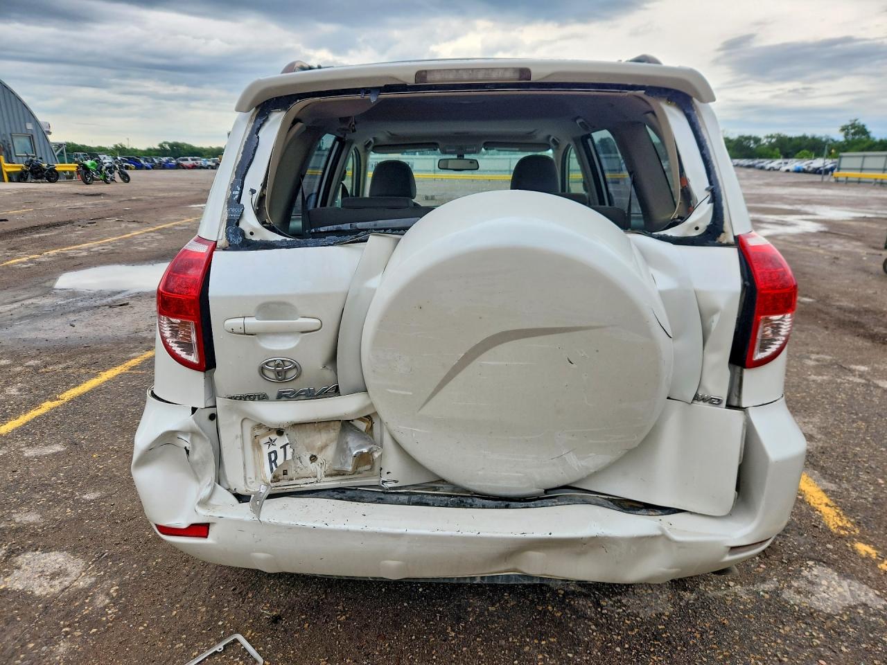 2006 Toyota Rav4 Limited White vin: JTMBD31V165027535