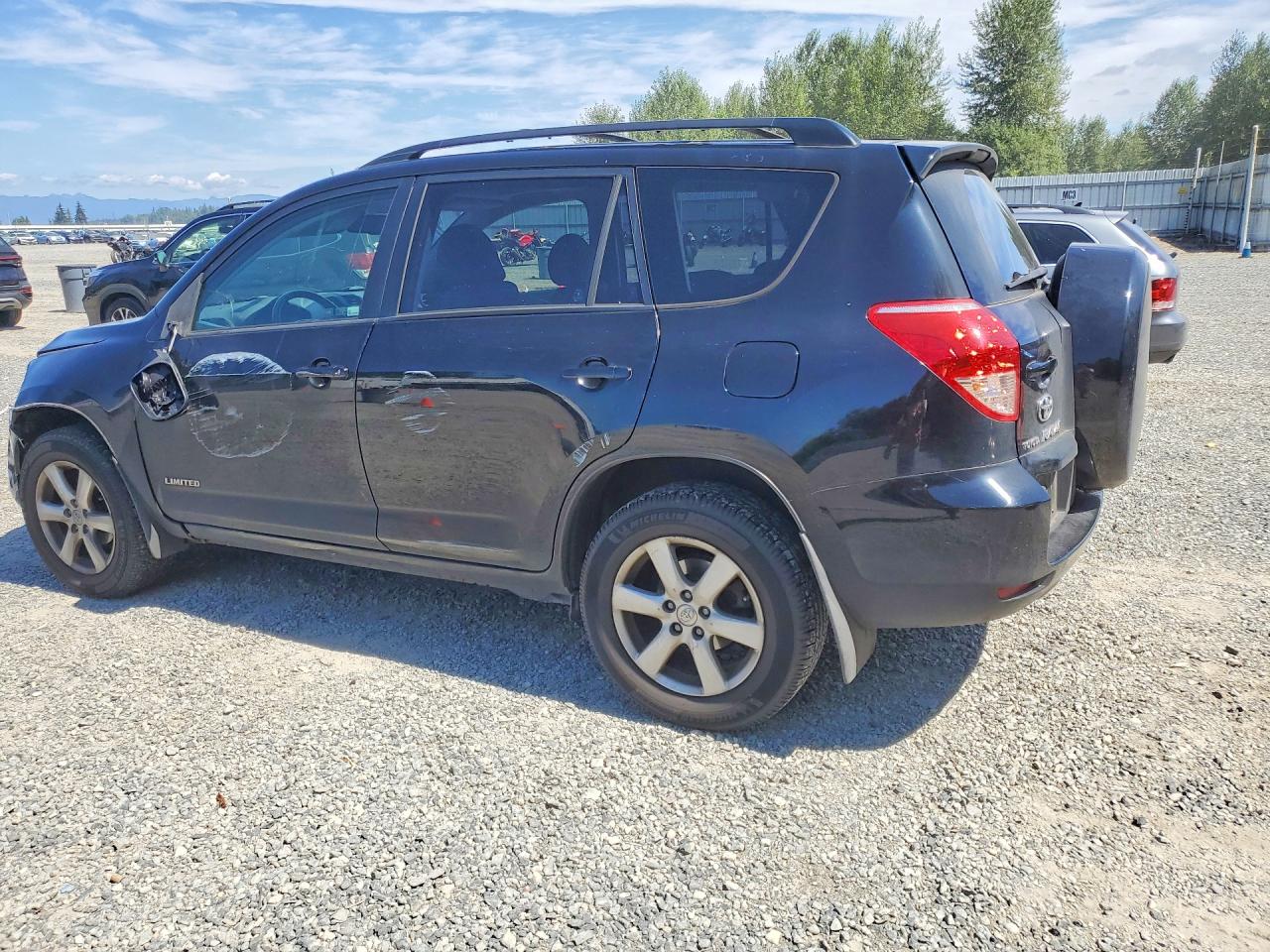 2006 Toyota Rav4 Limited Black vin: JTMBD31V166017422