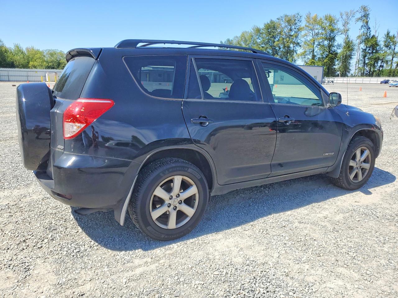 2006 Toyota Rav4 Limited Black vin: JTMBD31V166017422