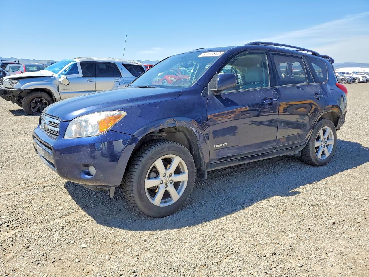 2007 Toyota Rav4 Limited Blue vin: JTMBD31V175110495