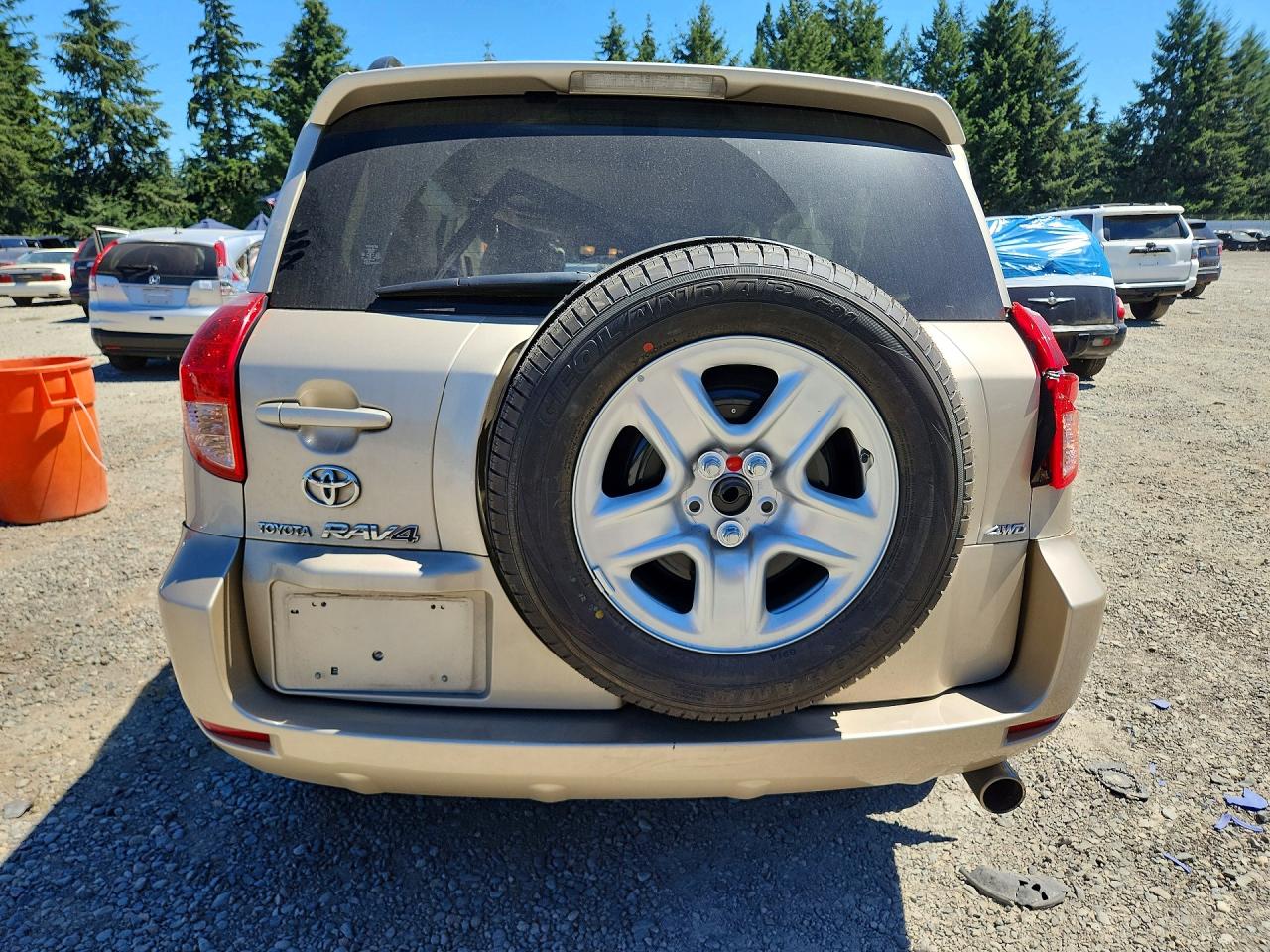 2007 Toyota Rav4 Limited Cream vin: JTMBD31V176042242