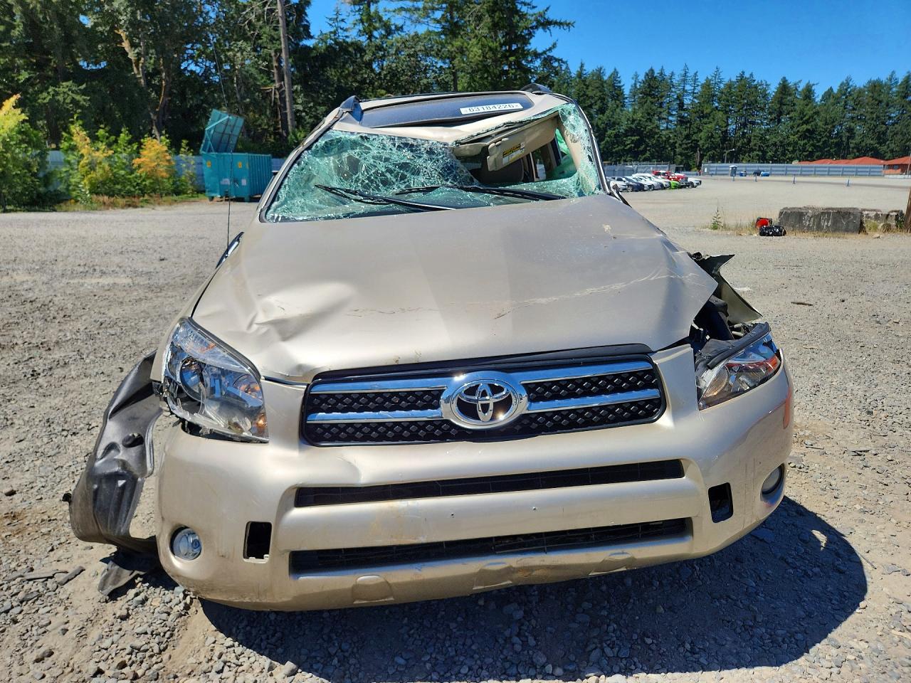 2007 Toyota Rav4 Limited Cream vin: JTMBD31V176042242