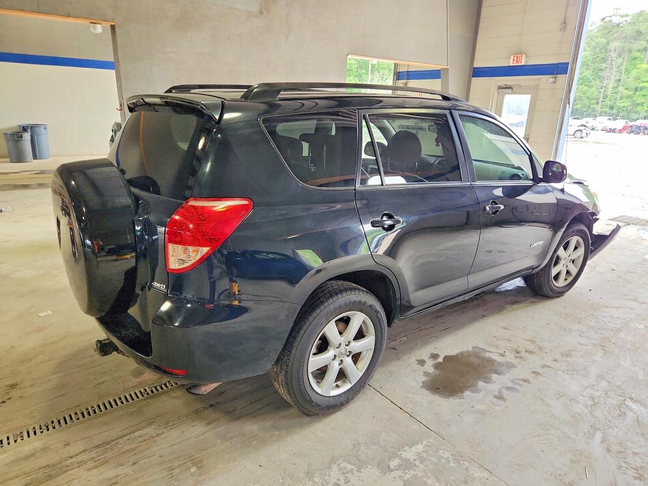 2007 Toyota Rav4 Limited Black vin: JTMBD31V176053497
