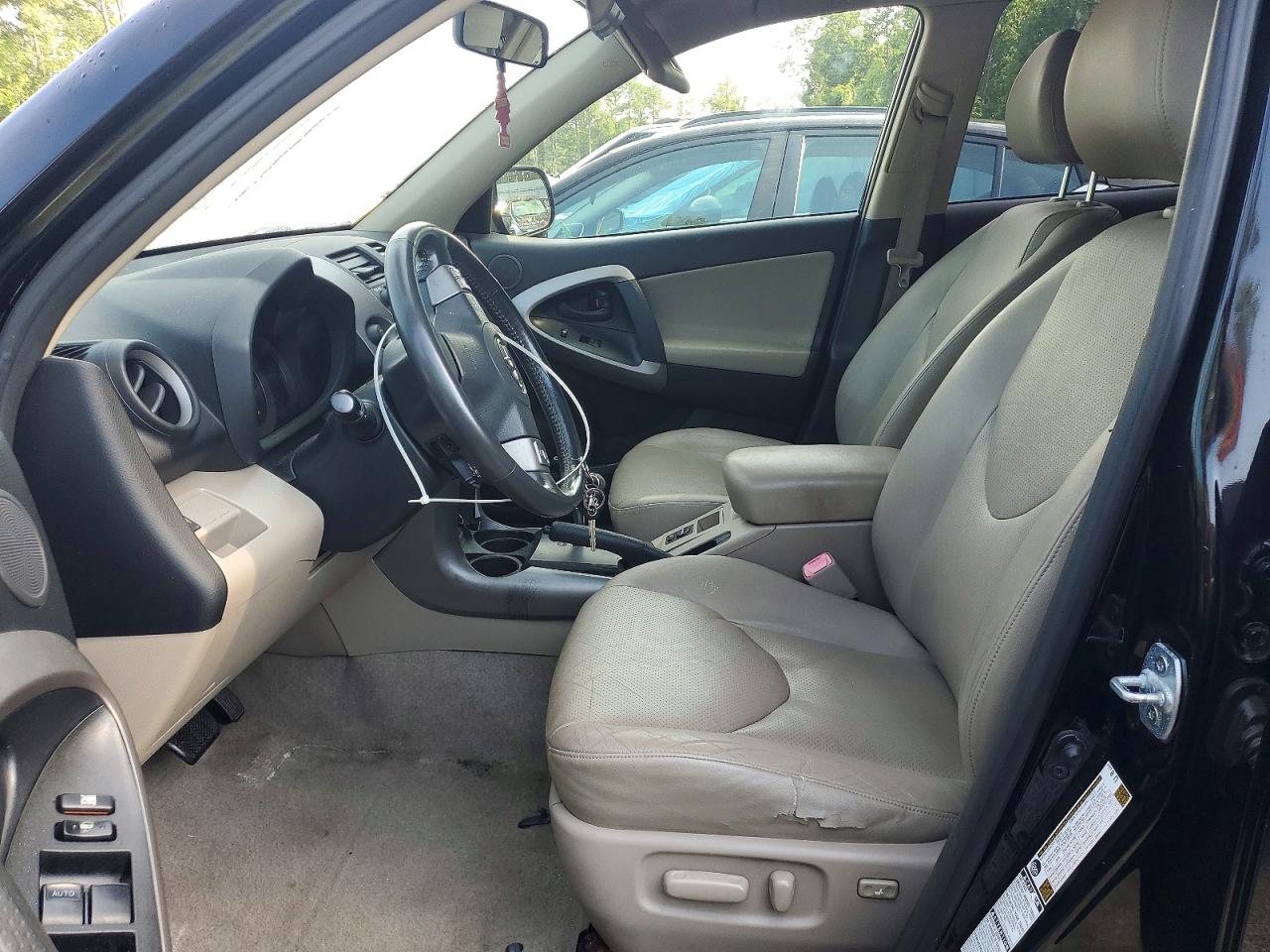 2007 Toyota Rav4 Limited Black vin: JTMBD31V176053497